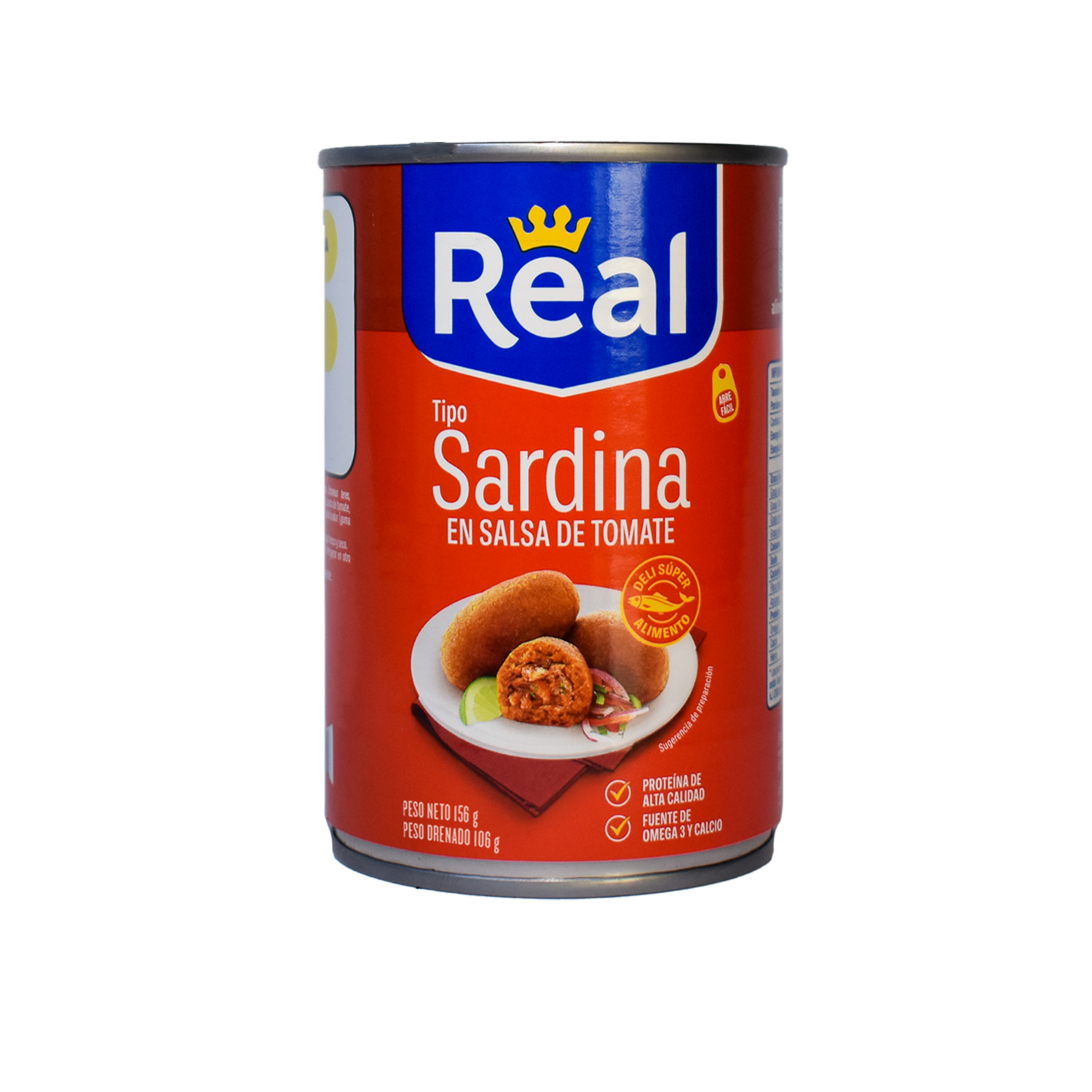 Tinapá En Tomate Con Abre Fácil REAL 156  G