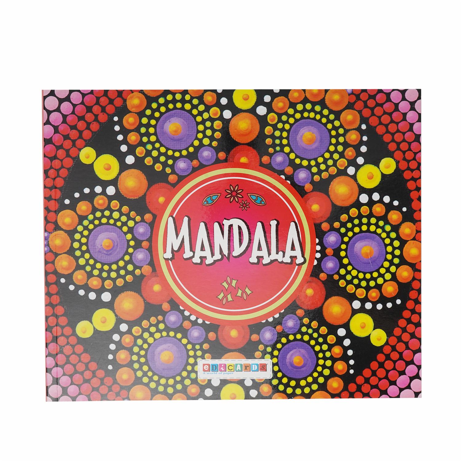 Libro Mandala Modelo 9 EDICARDS 25 Páginas