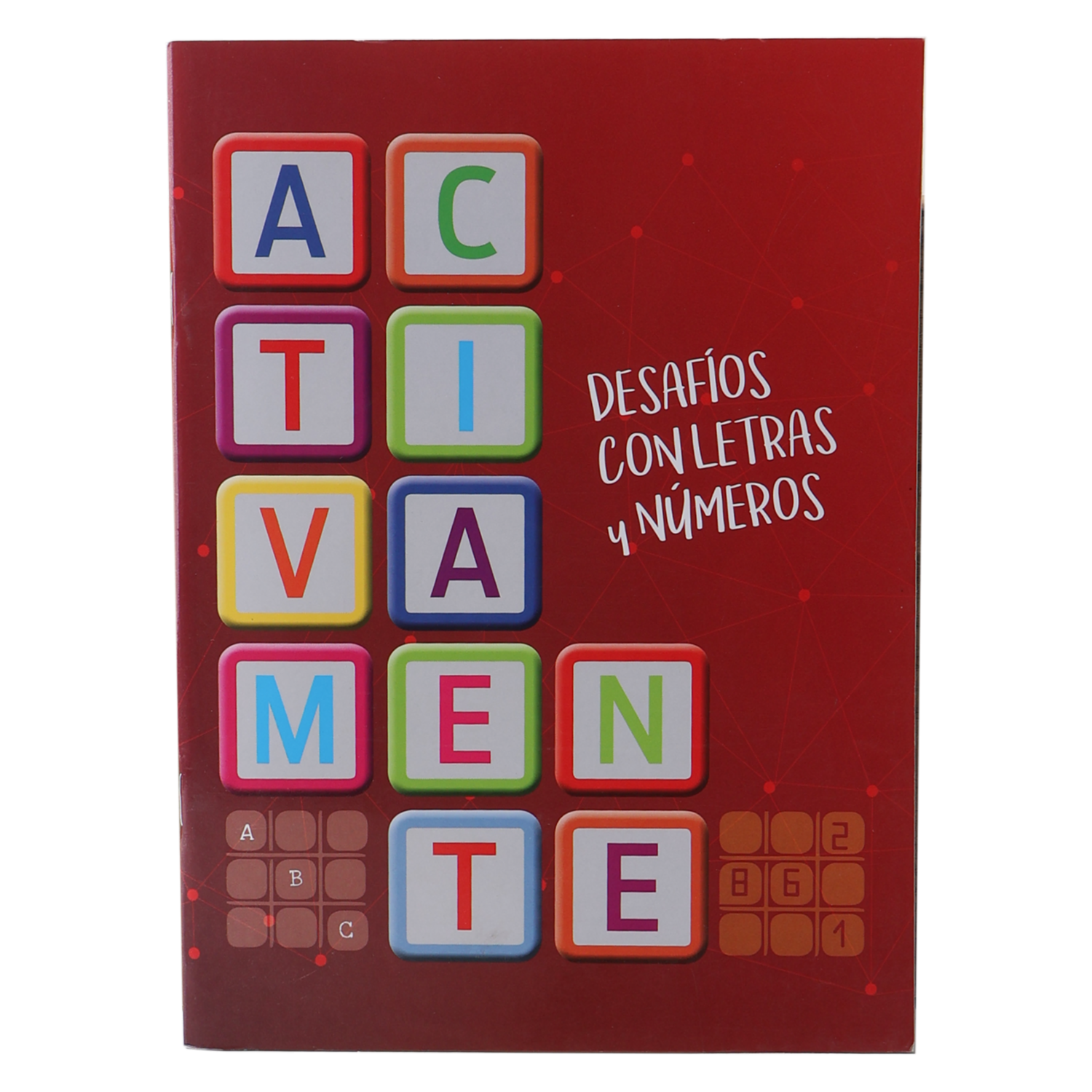 Libro Activamente Desafíos Con Letras Y Números GRIJALBO 64 Páginas