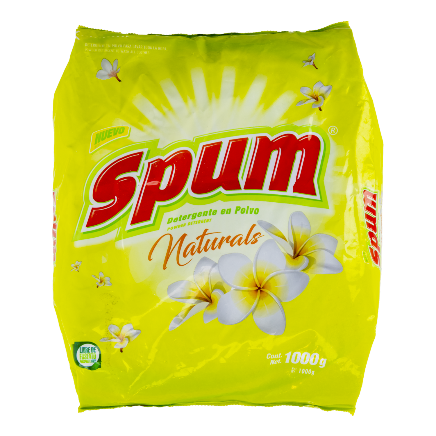 Detergente En Polvo Naturals SPUM 1000 G
