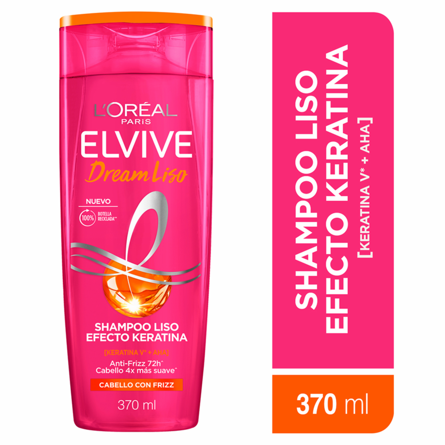 Shampoo De Cabello Dream Liso ELVIVE L’ORÉAL 370 Ml