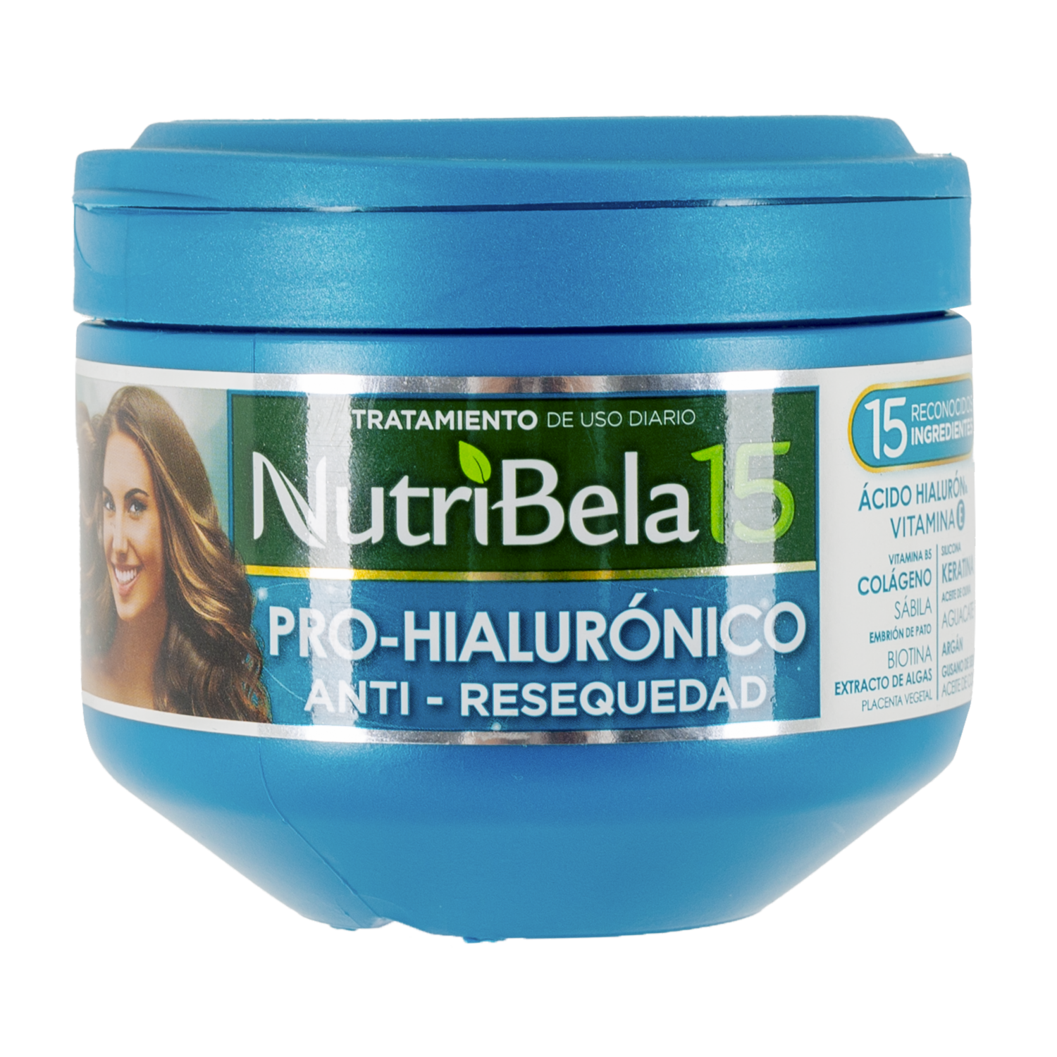Tratamiento Capilar 15 Pro Pote Hialuronico NUTRIBELA 300 Ml
