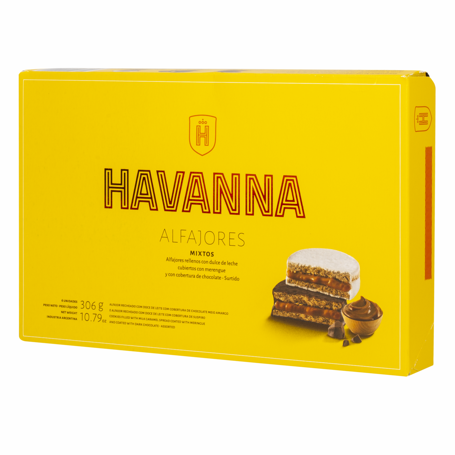 Alfajor Mixto HAVANNA 306 G