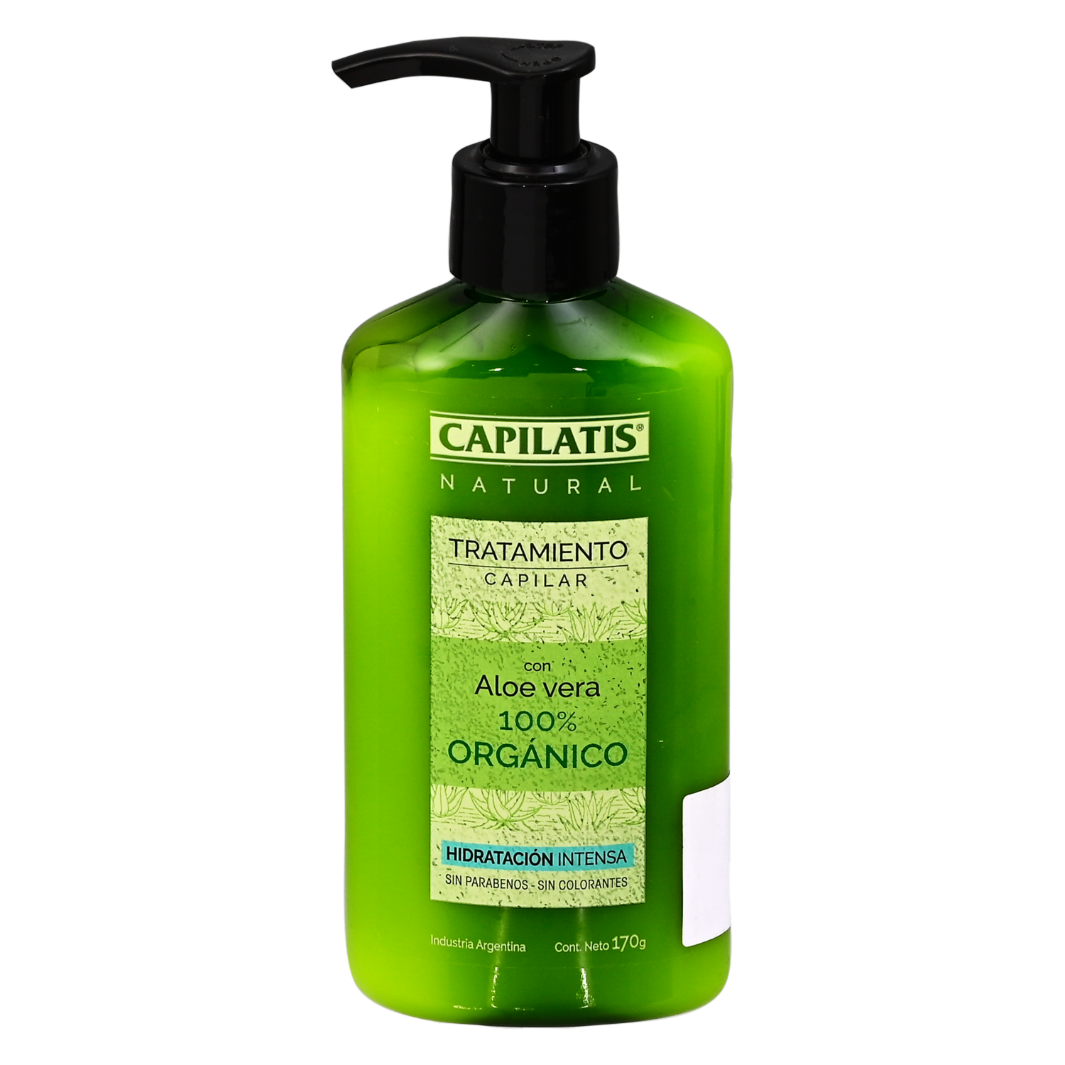 Tratamiento Capilar Con Aloe Vera Orgánico CAPILATIS 170 Ml