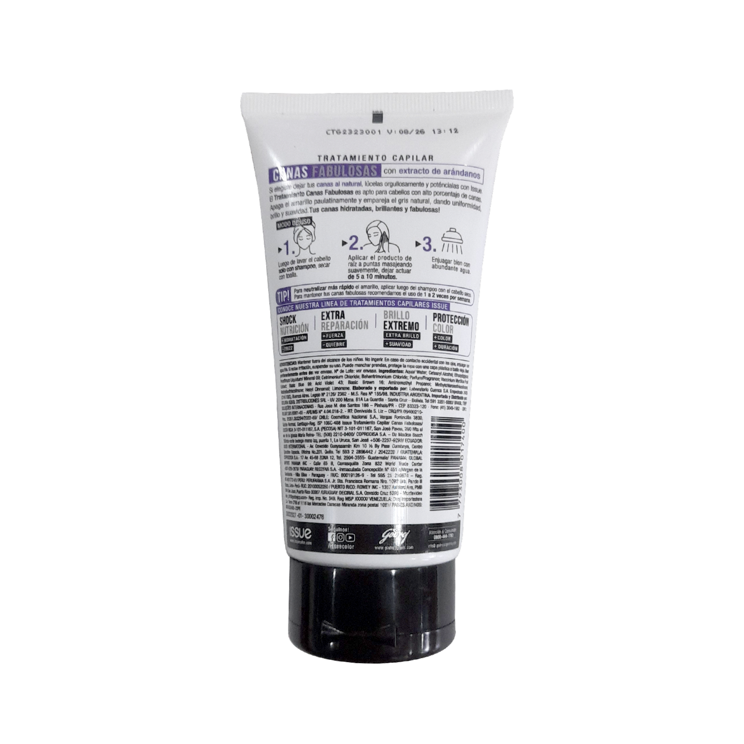 Tratamiento Capilar Canas Fabulosas ISSUE 150 G - Imagen 3