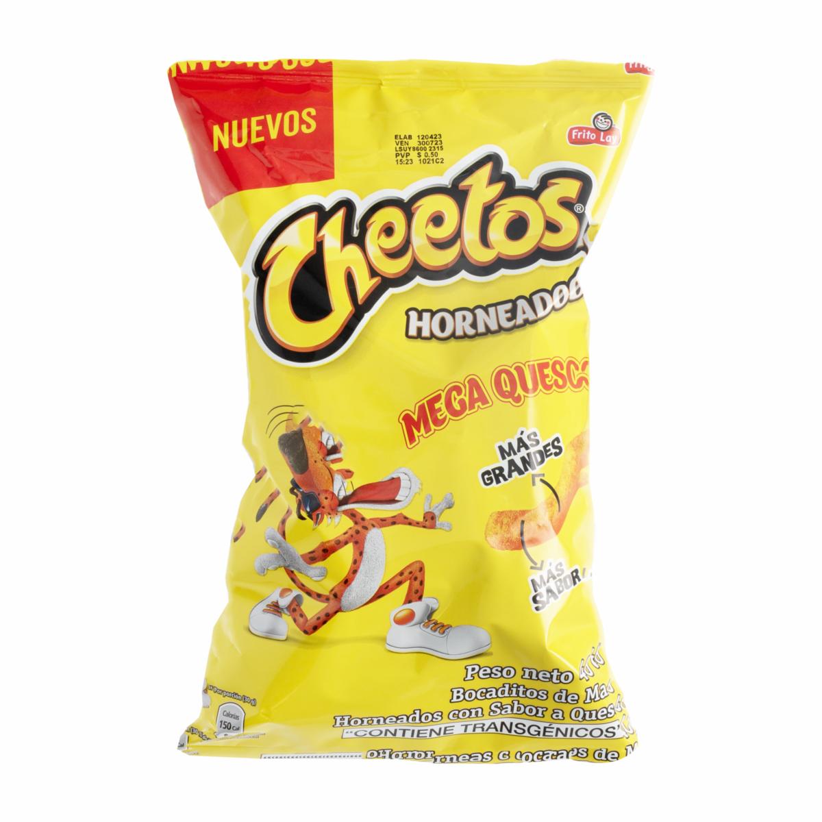 Bocaditos De Maíz Mega Queso CHEETOS 46 G