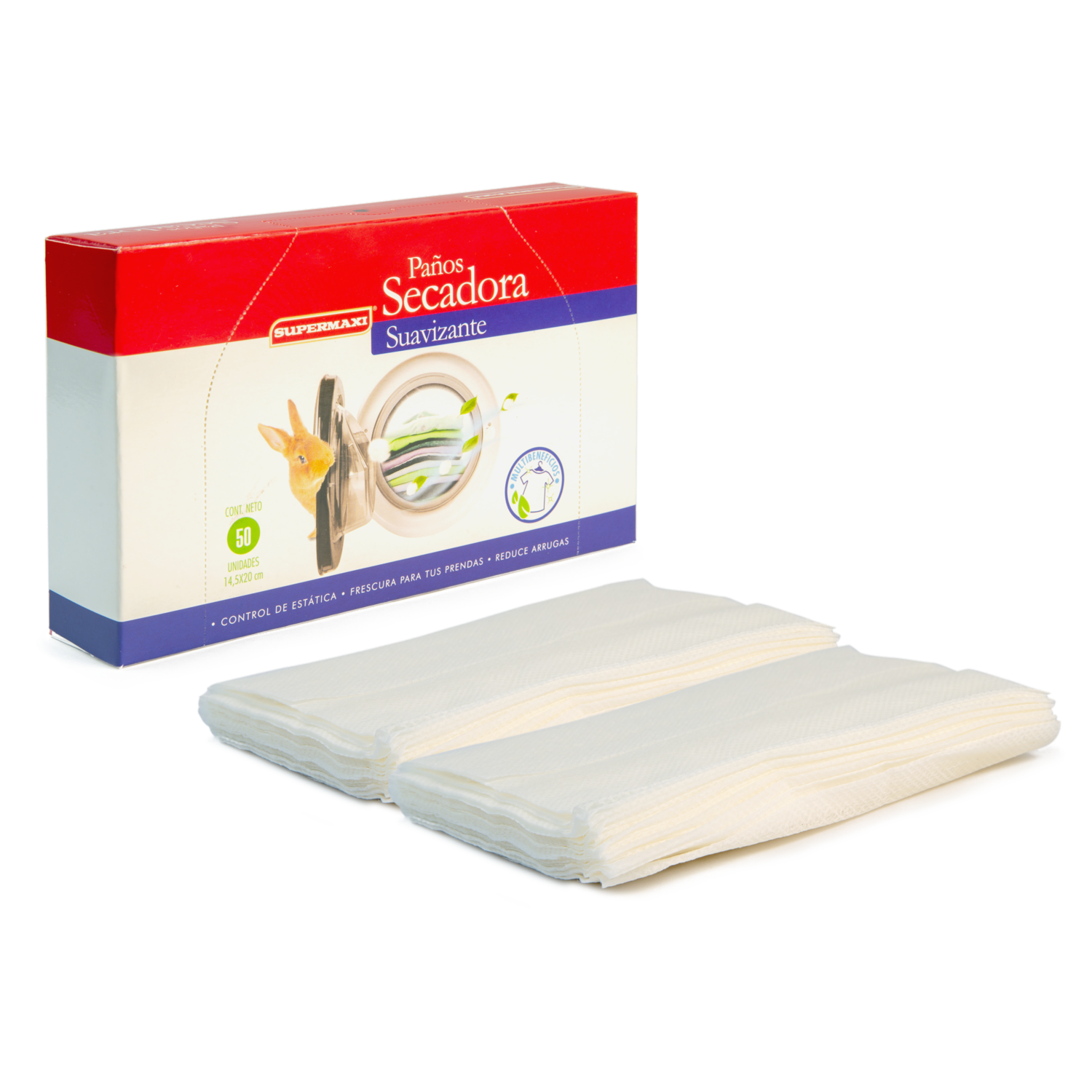 Paños Para Secadora SUPERMAXI X 50 Uds