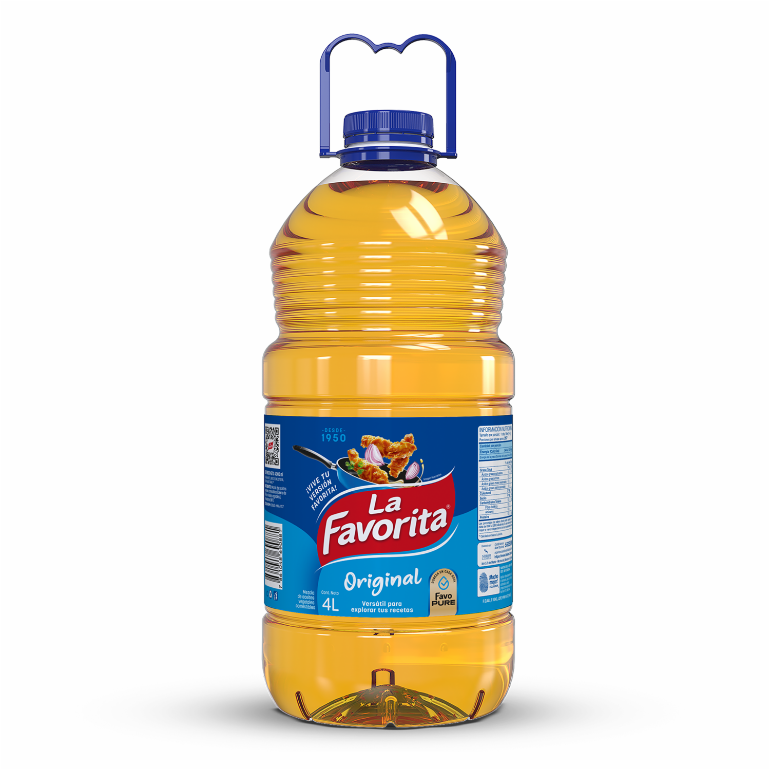 Aceite Comestible Comestible LA FAVORITA 4000 Ml