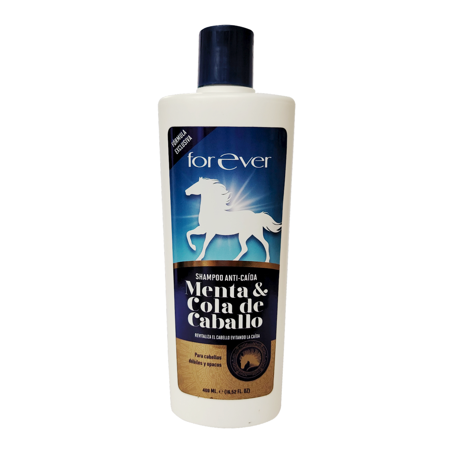 Shampoo De Cabello Menta Y Cola De Caballo FOREVER 400 Ml