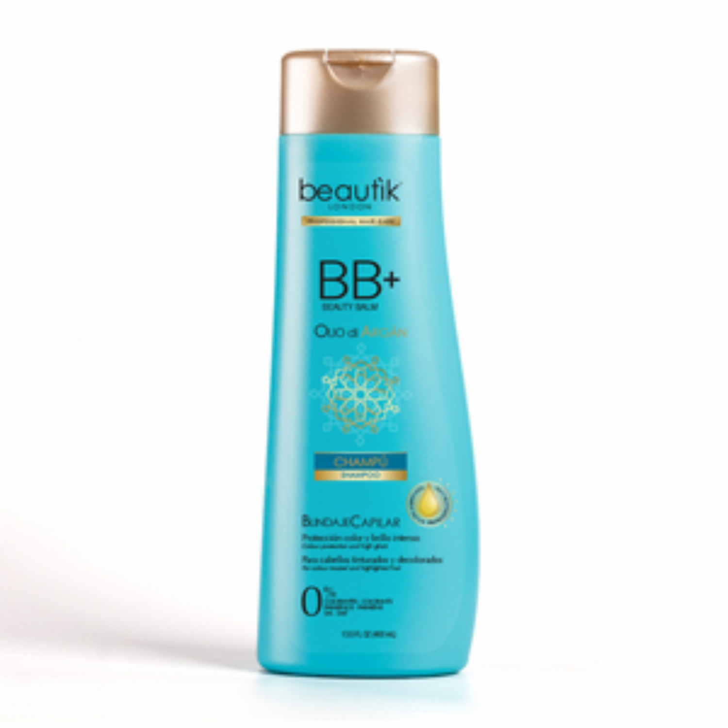 Shampoo De Cabello Olio Di Argán BEAUTÌK LONDON 400 Ml
