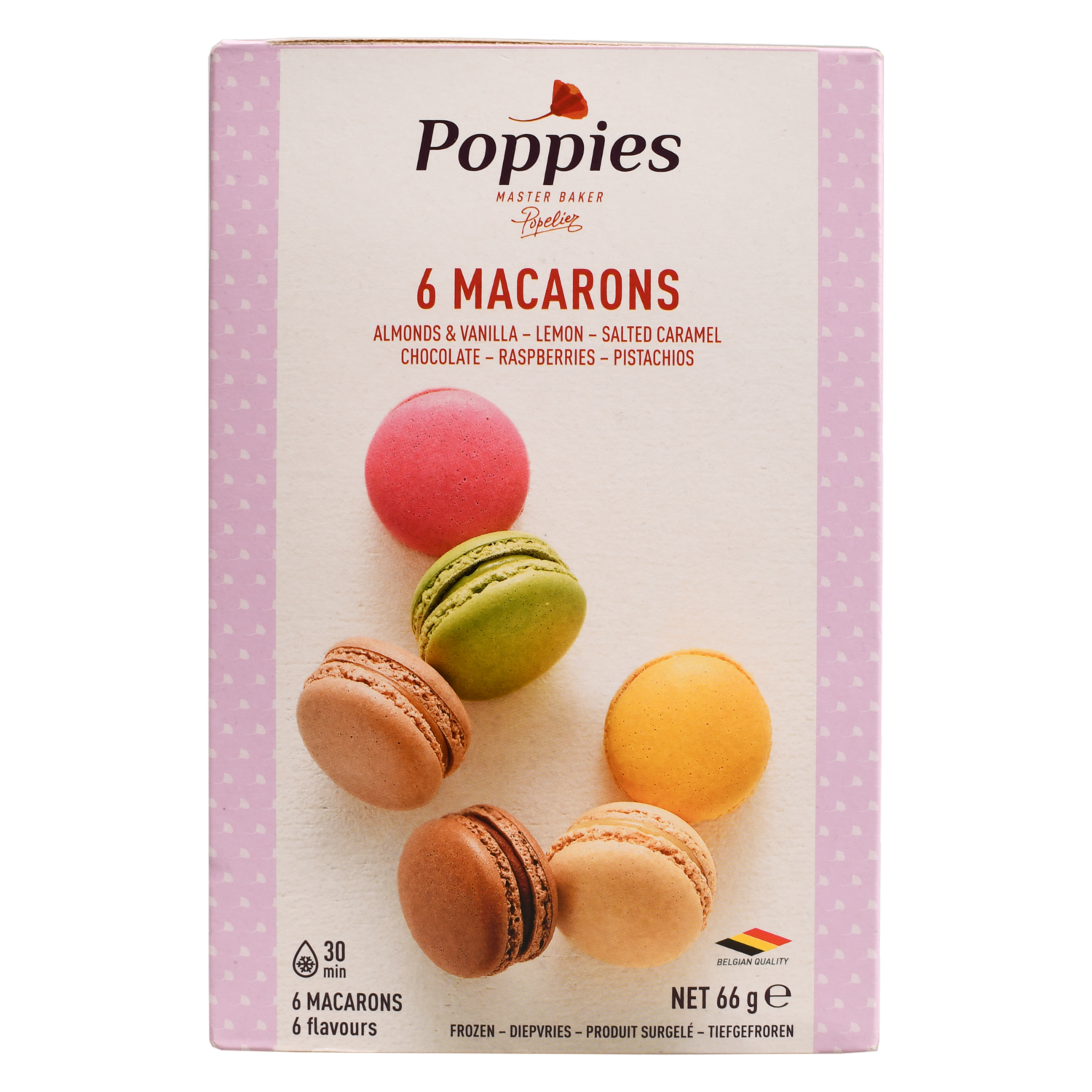 Macarrones Surtidos Congelados POPPIES X 6 Uds