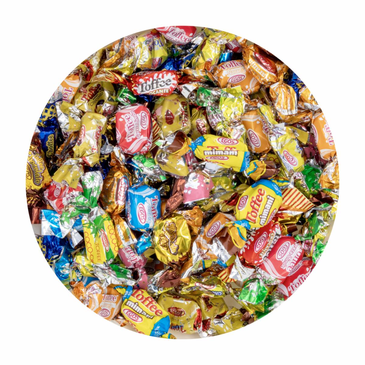Caramelos Toffe Surtido ECUAGOLOSINAS Al Peso