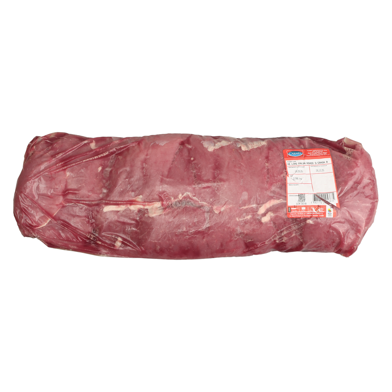 Lomo De Falda/Asado Con Grasa De Res SUPERCARNES Al Peso