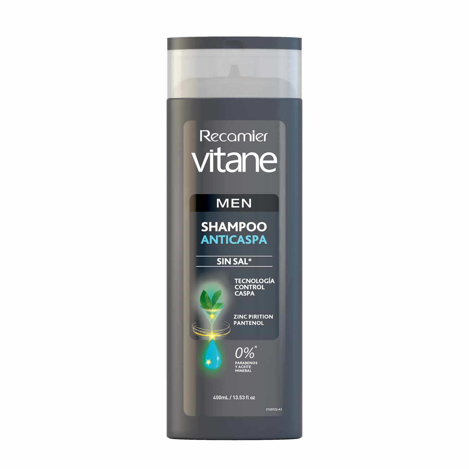 Shampoo De Cabello Anticaspa Sin Sal VITANE 400 Ml