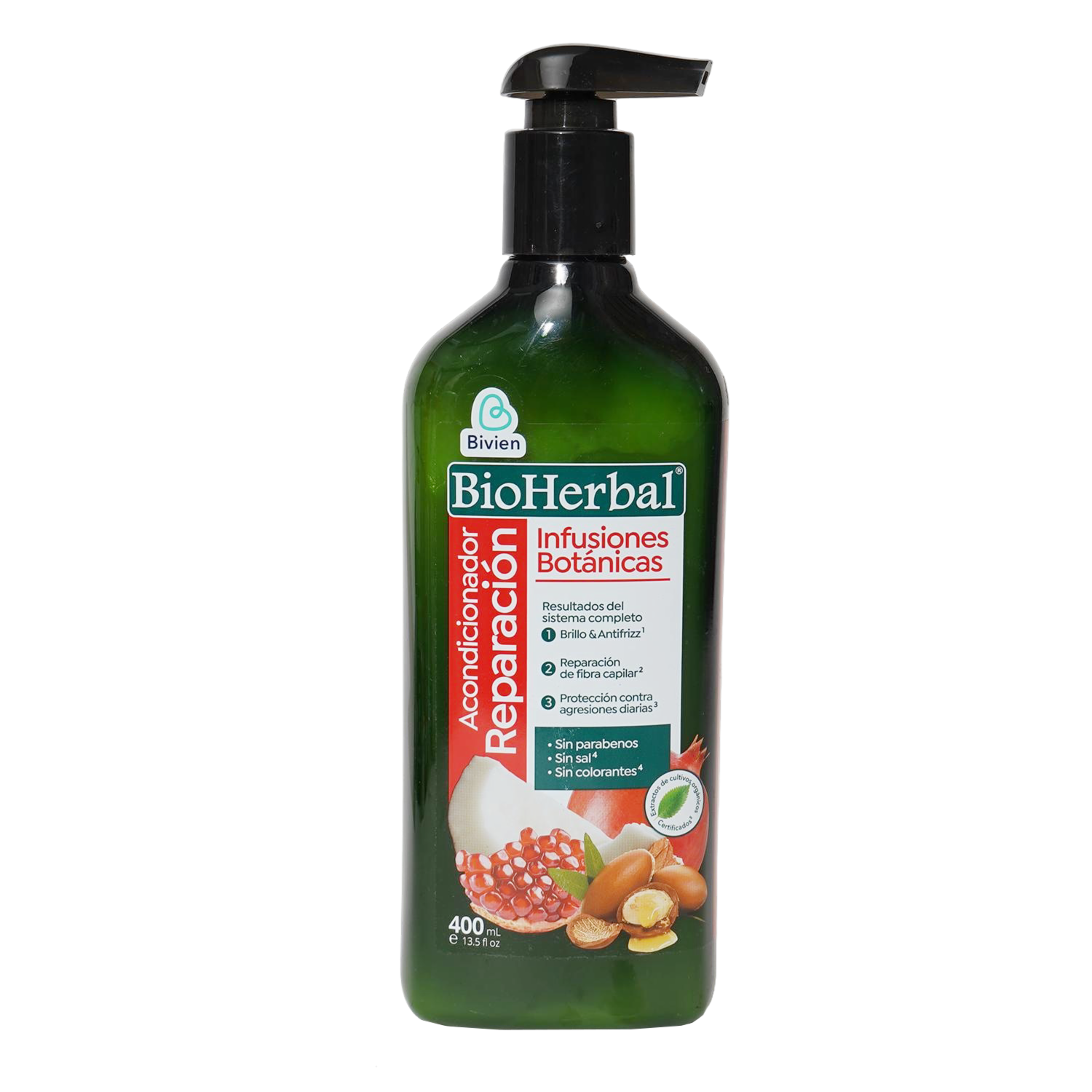 Acondicionador De Cabello Reparacion Infusiones Botánicas BIOHERBAL 400 M