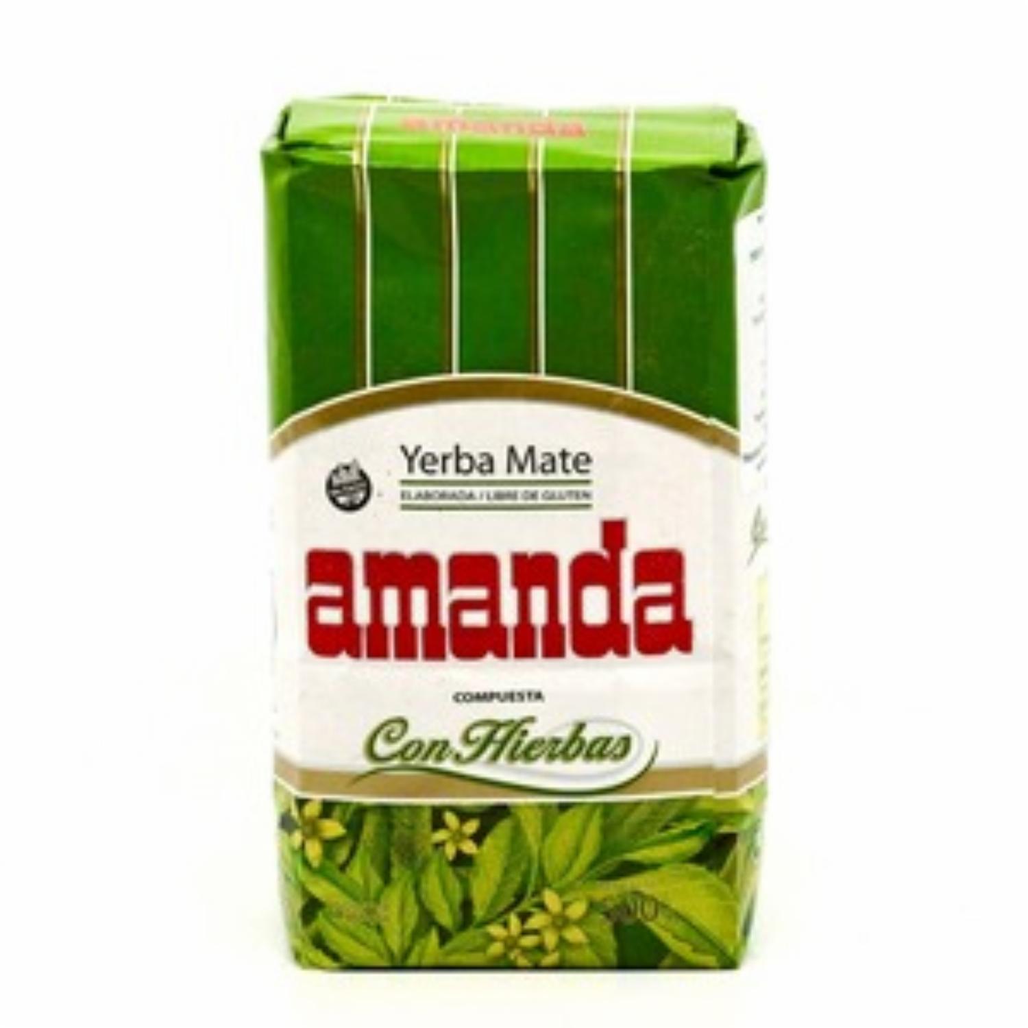 Yerba Mate Con Hierbas AMANDA 500 G