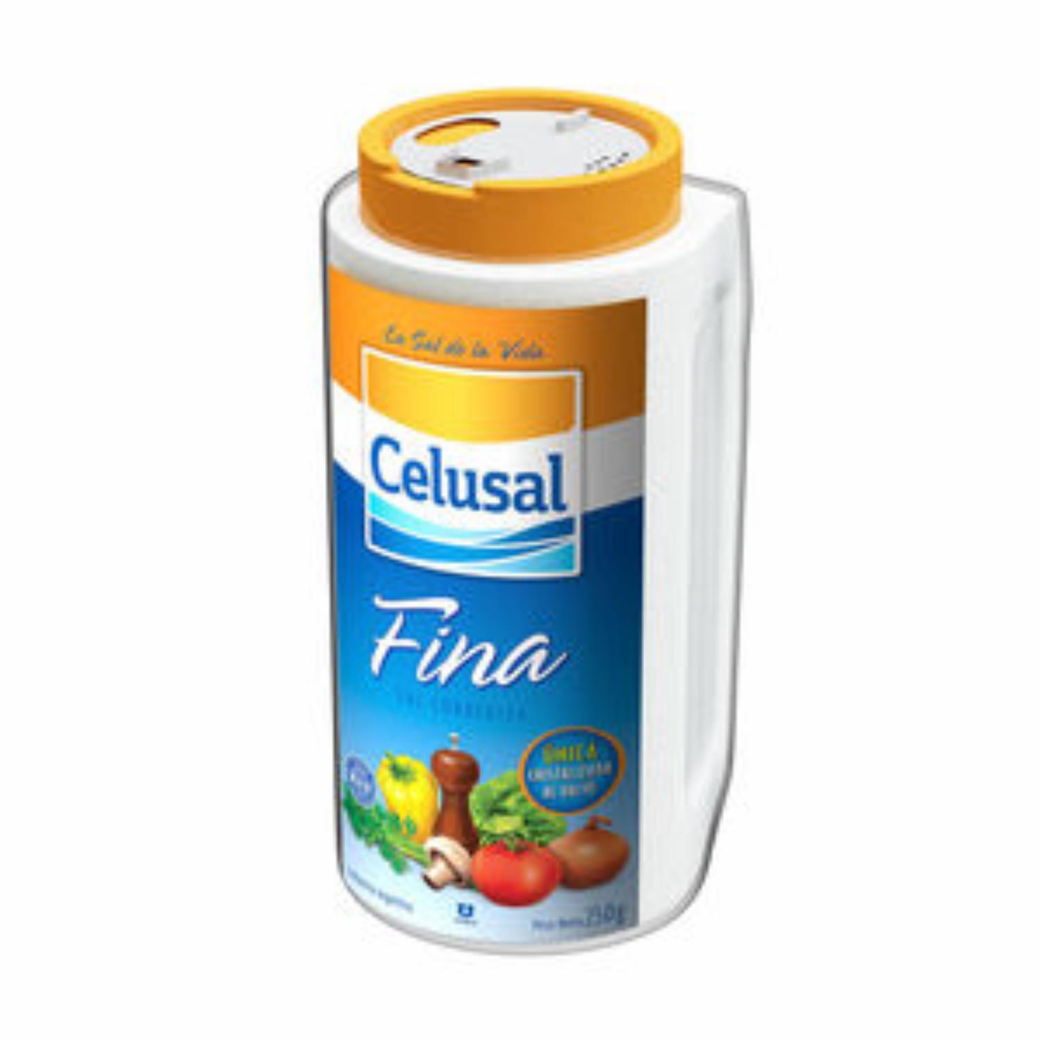 Sal Fina Salero Sin Gluten CELUSAL 250 G
