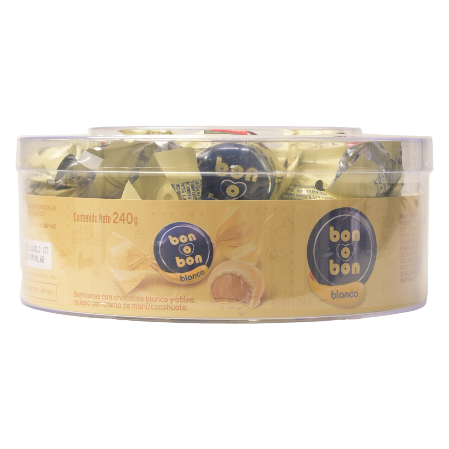 Bombón De Chocolate Blanco BON O BON 240 G
