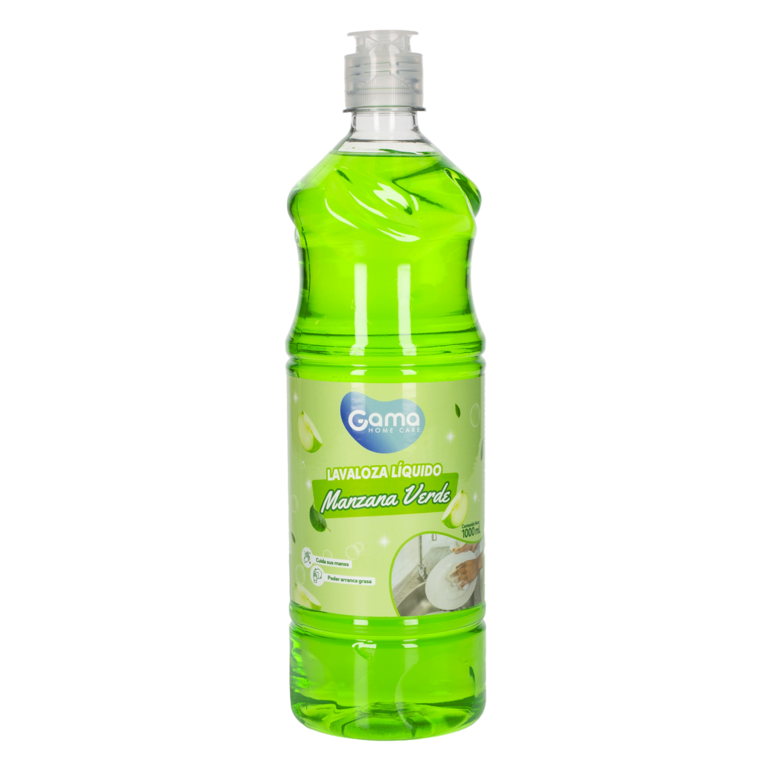 Lavavajilla Líquido Manzana Verde GAMA 1000 Ml