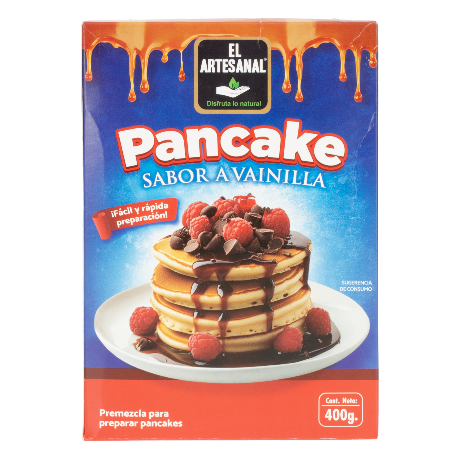 Premezcla Para Pancake Sabor A Vainilla EL ARTESANAL 400 G