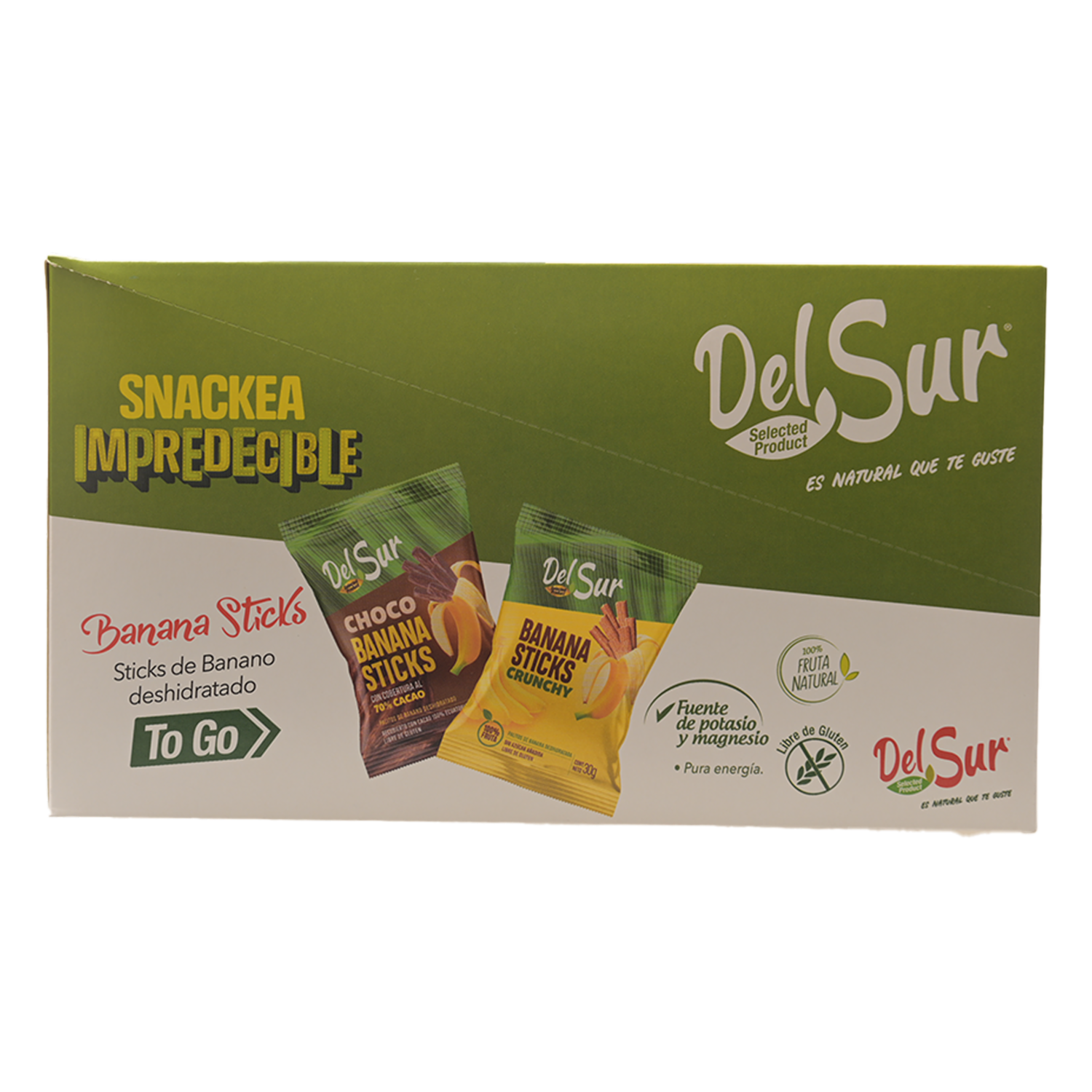 Banana En Sticks DEL SUR 300 G