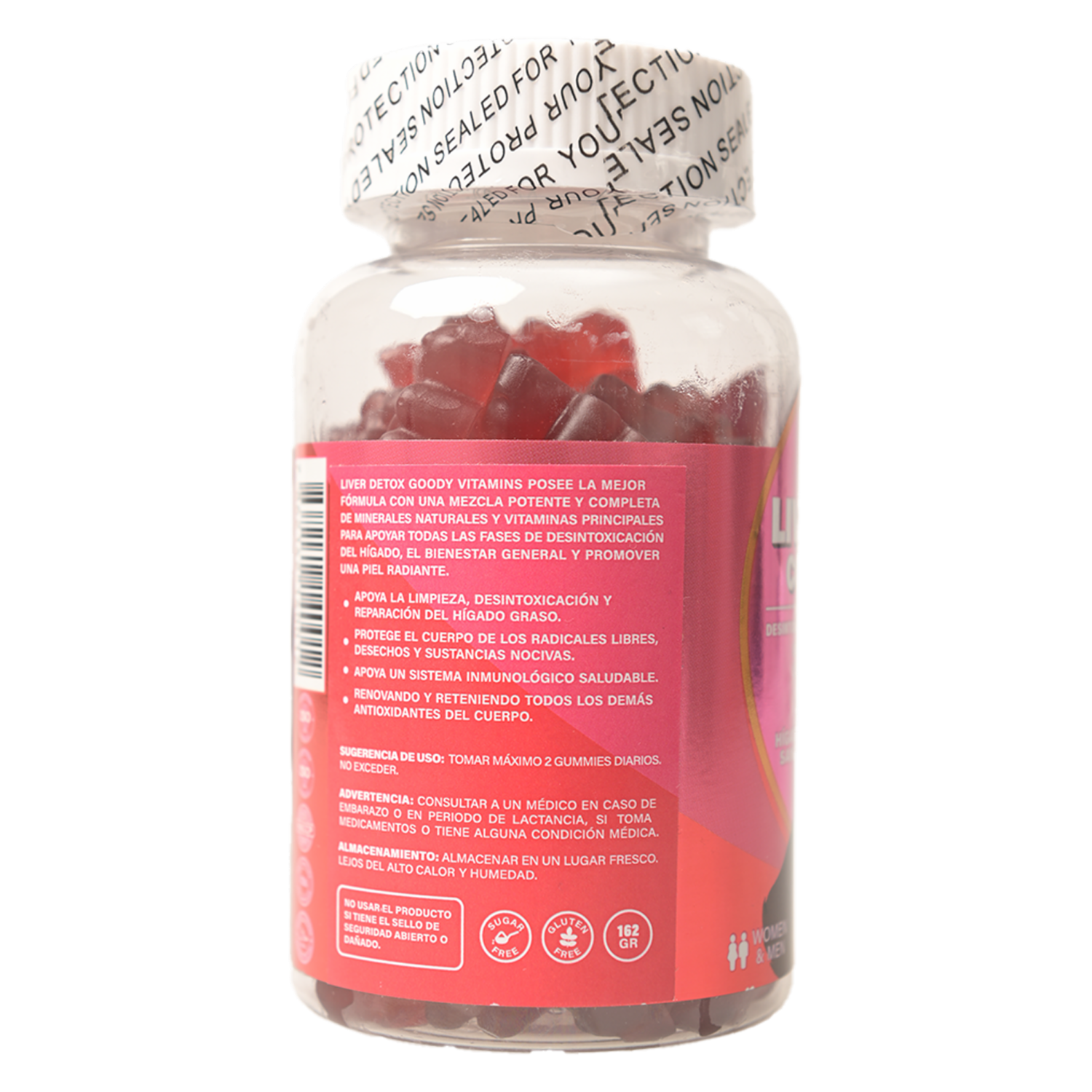 Gomitas Liver Détox Complejo B GOODY VITAMINS 162 G - Imagen 4