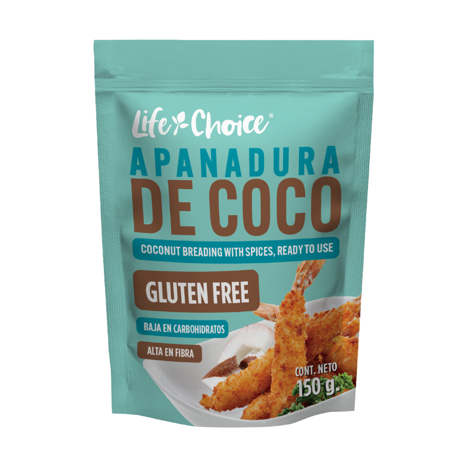 Apanadura De Coco Sin Glúten LIFE CHOICE 150 G