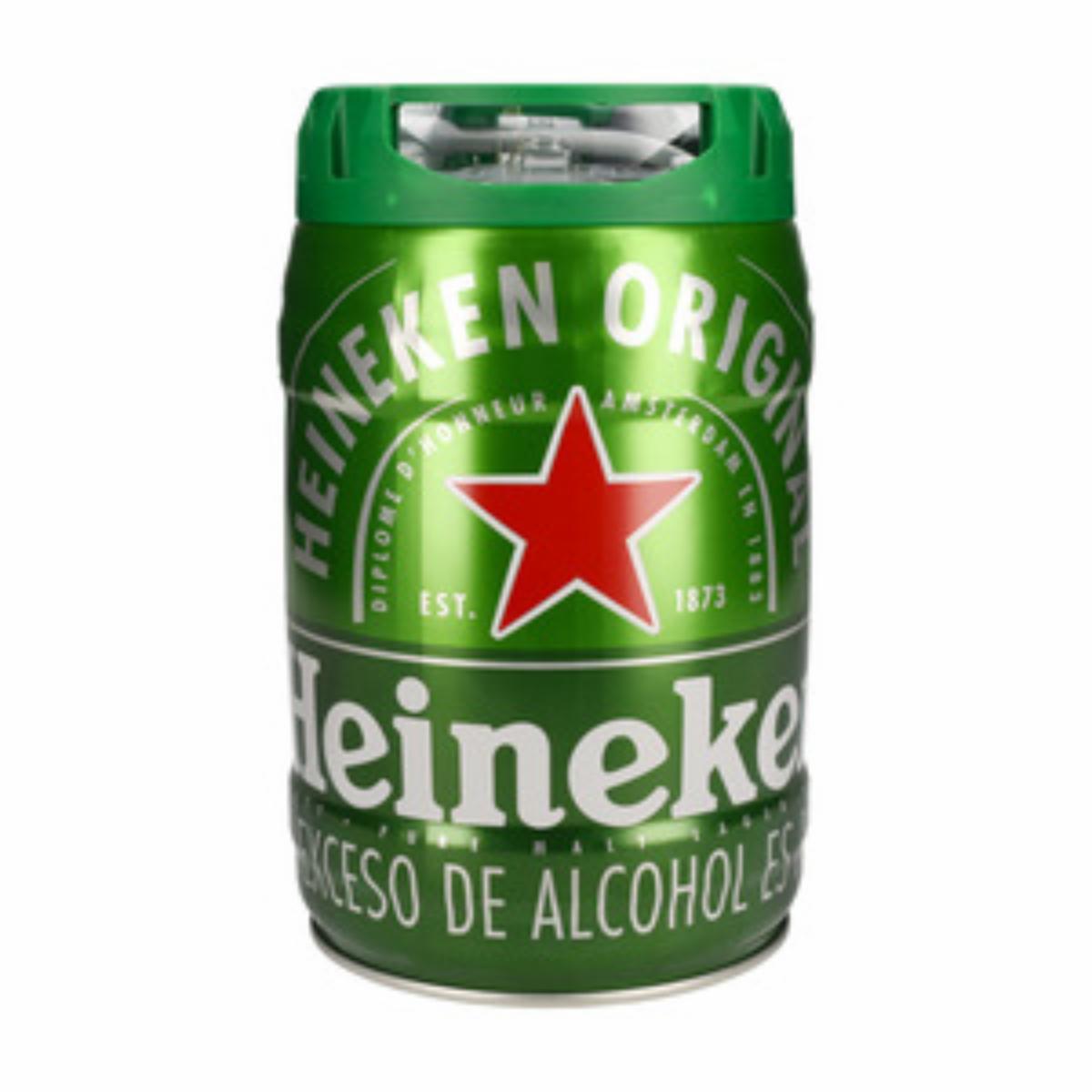 Cerveza En Barril HEINEKEN 5000 Ml