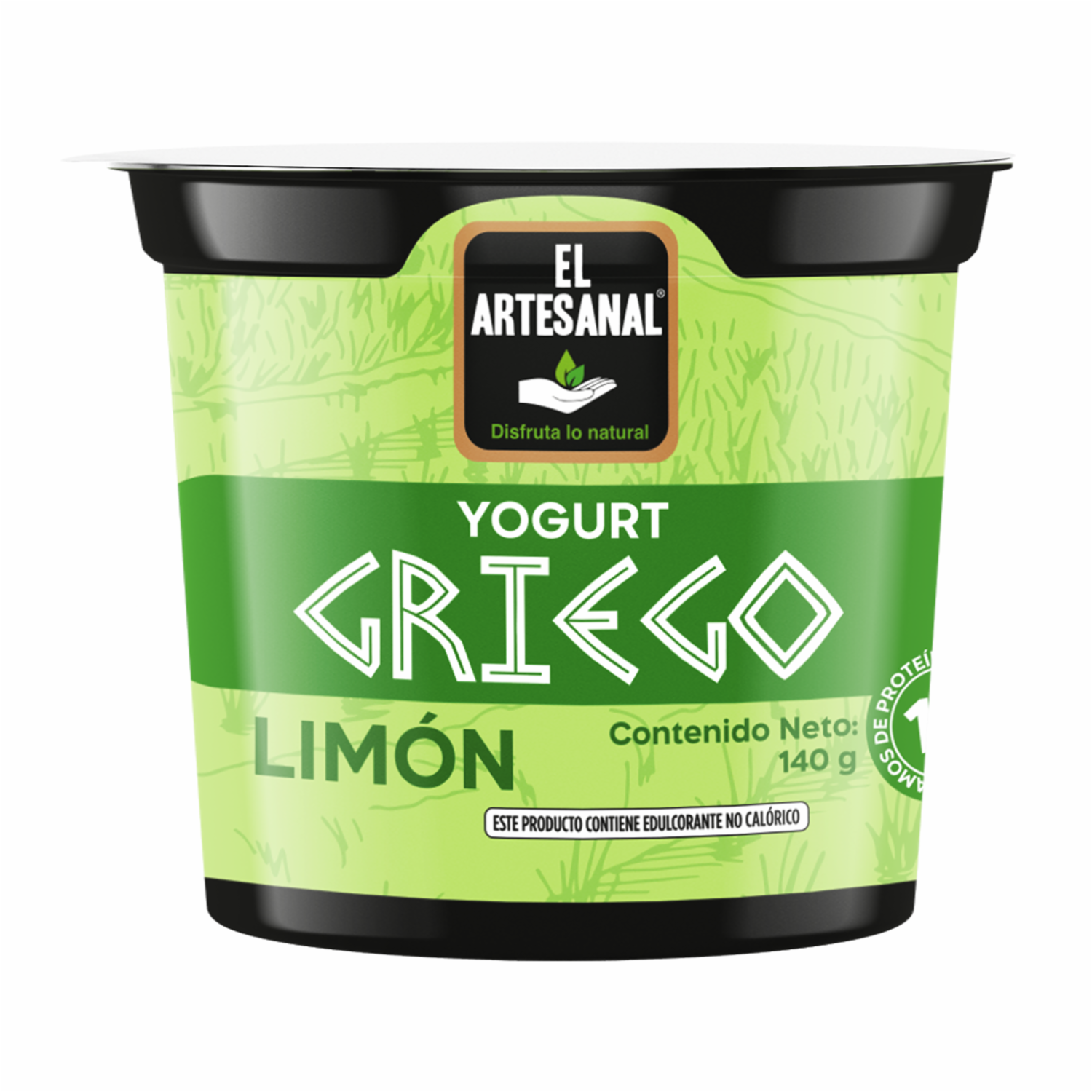 Yogurt Griego Sabor Limon EL ARTESANAL 140 G
