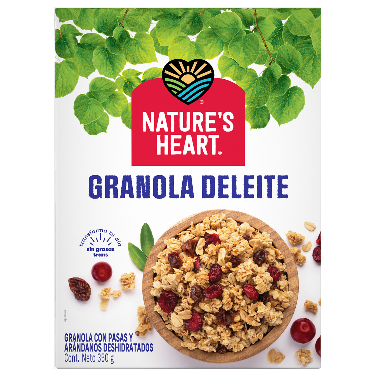 Granola Crocante Deleite NATURE´S HEART 350 G