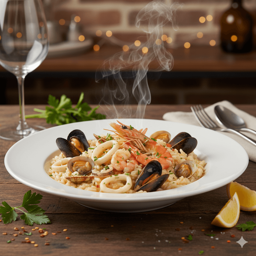 Risotto al frutti di mare