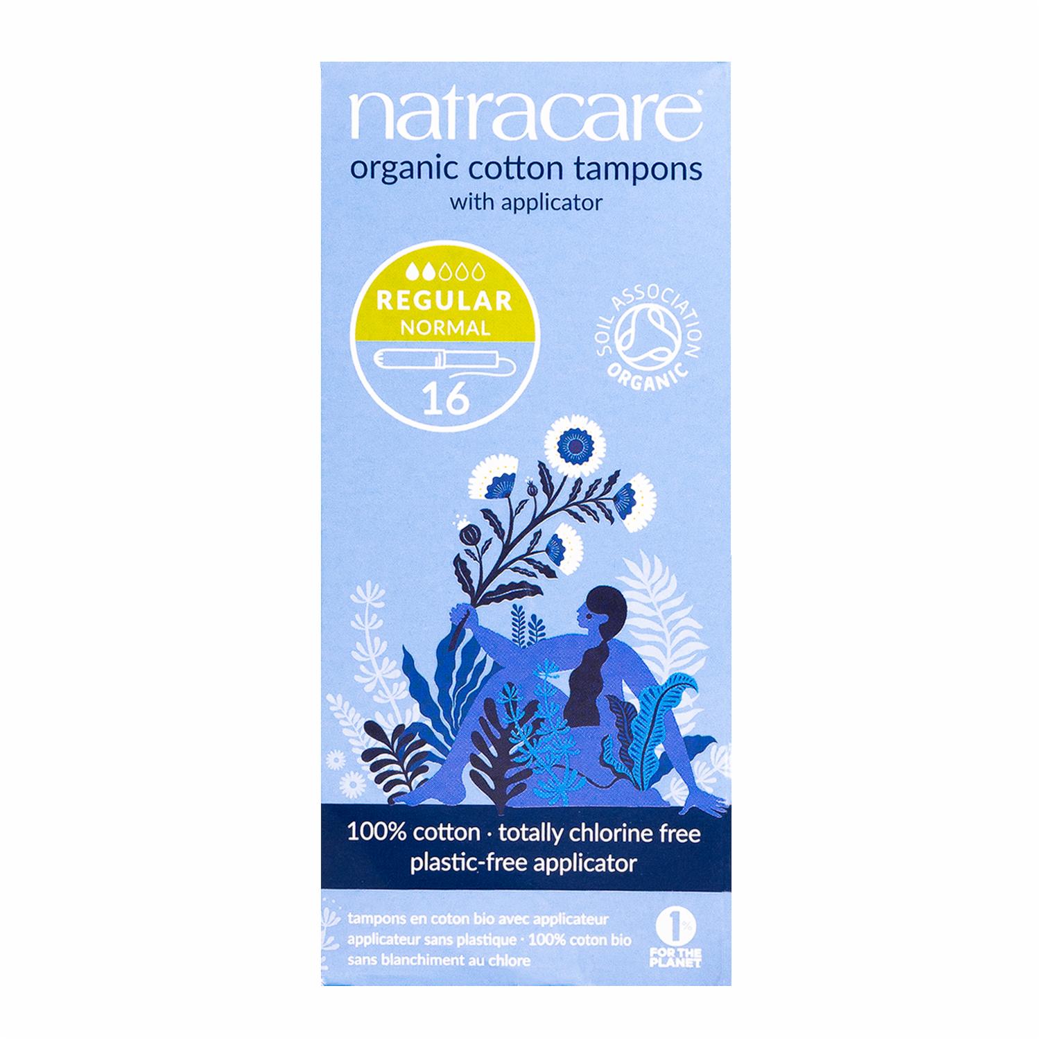 Tampón Regular Con Aplicador NATRACARE X 16 Uds