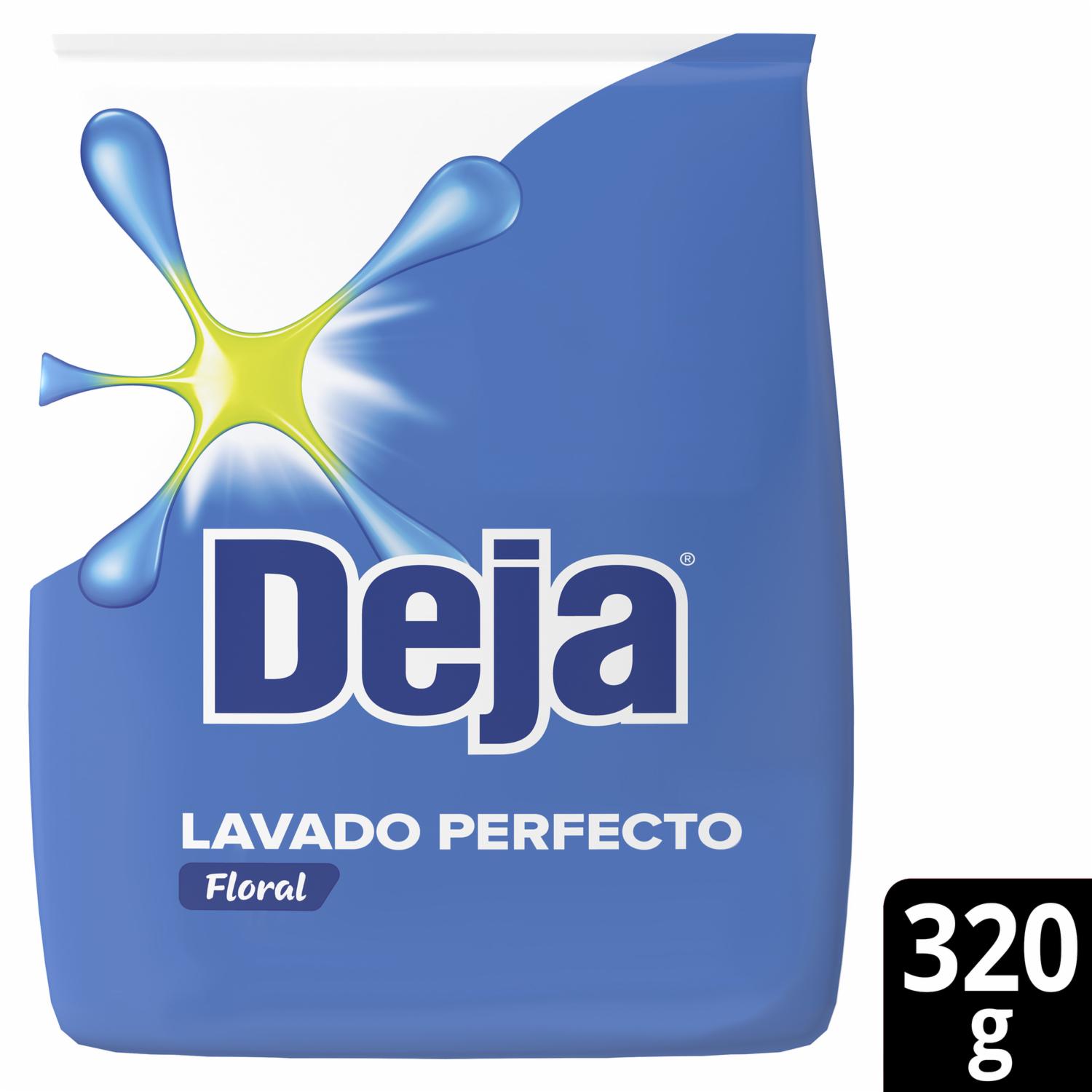 Detergente En Polvo Lavado Perfecto Floral DEJA 320 G