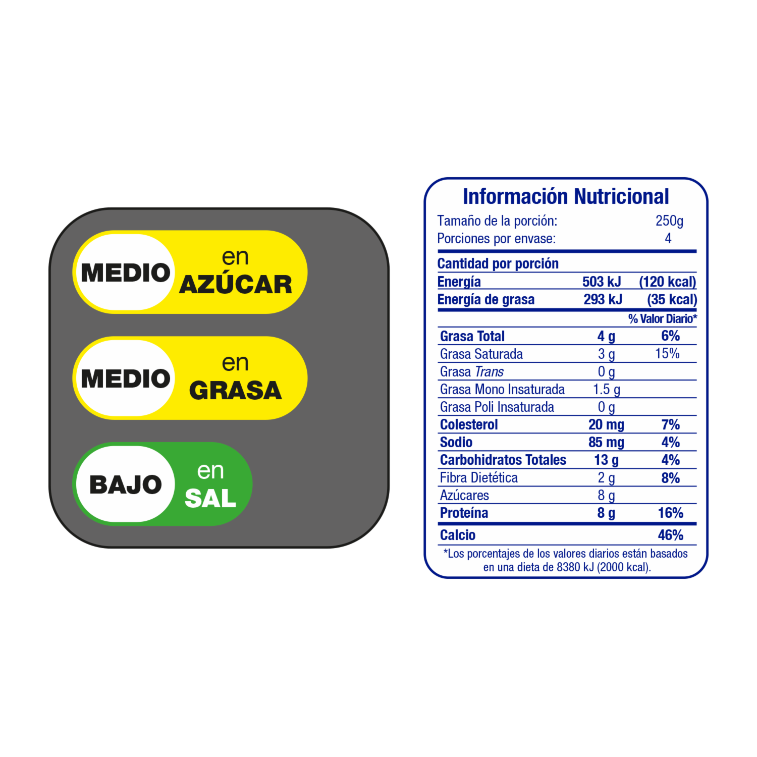 Kéfir Natural Endulzado MIRAFLORES 1 Kg - Imagen 3