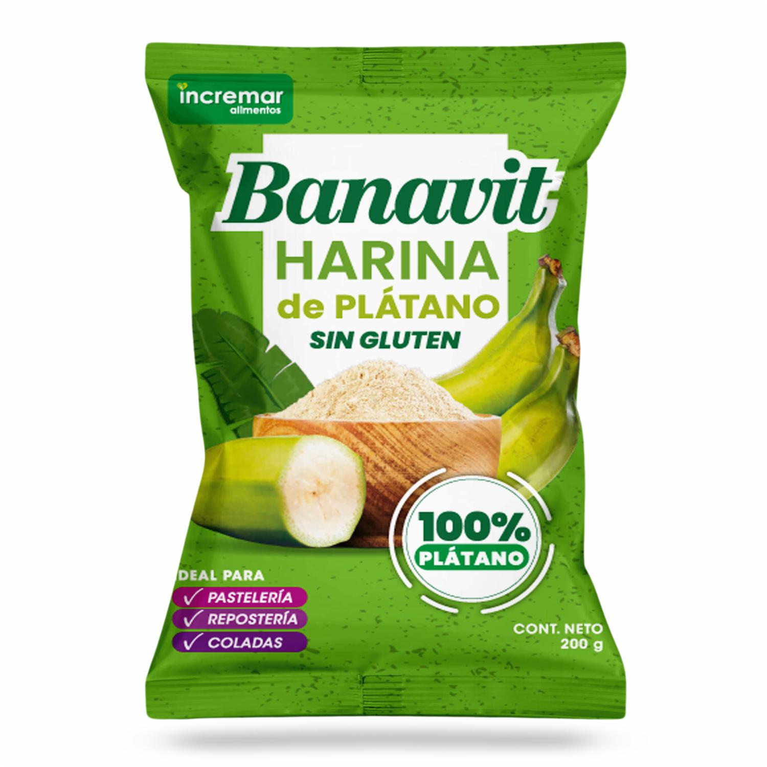Harina De Plátano BANAVIT 200 G