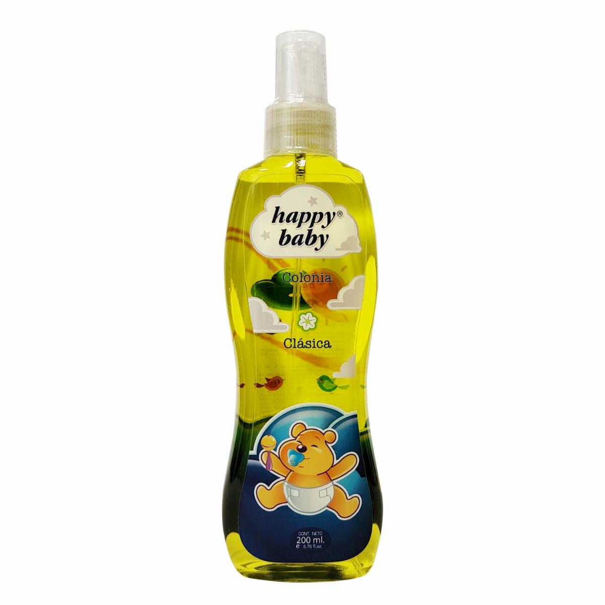 Colonia Infantil Fragancia Ligera Para Bebé. HAPPY BABY 200 Ml