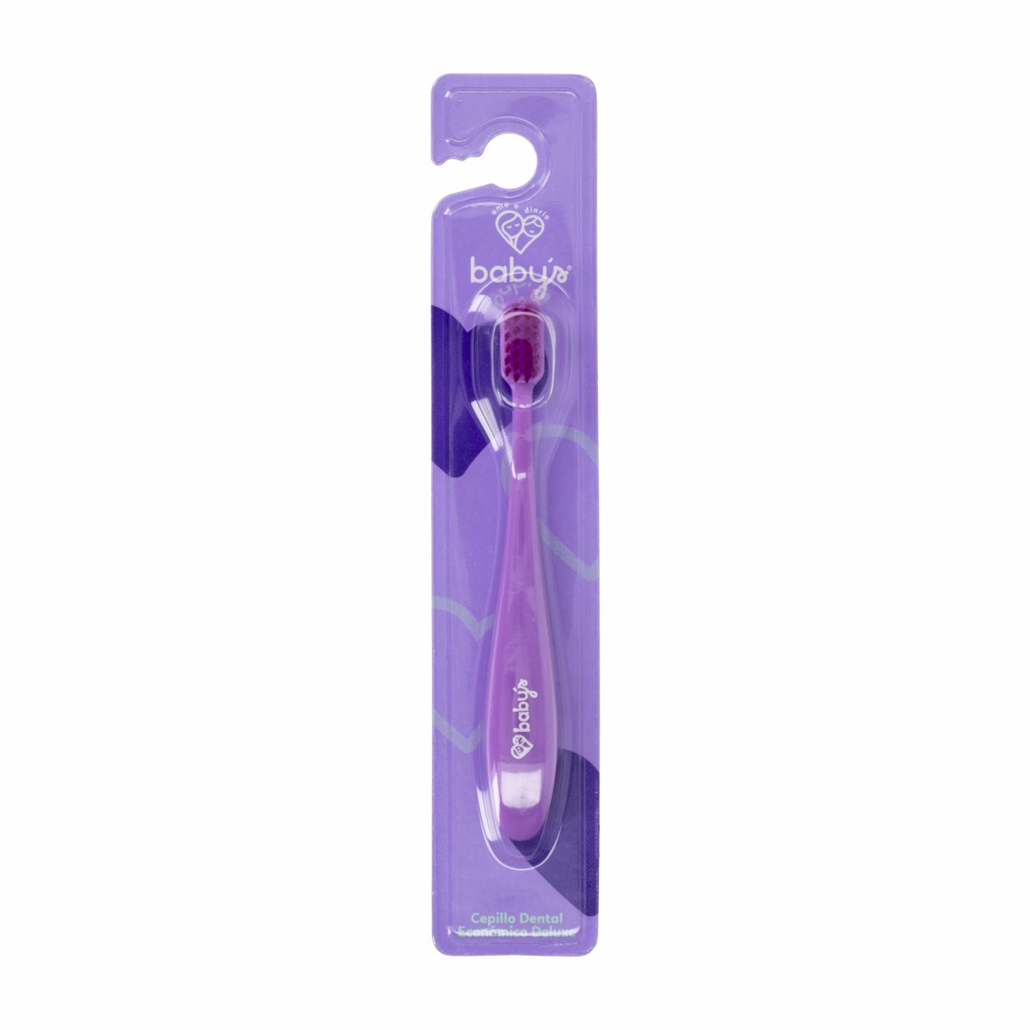 Cepillo Dental Varios Colores Económico Deluxe BABY’S 1 Pieza