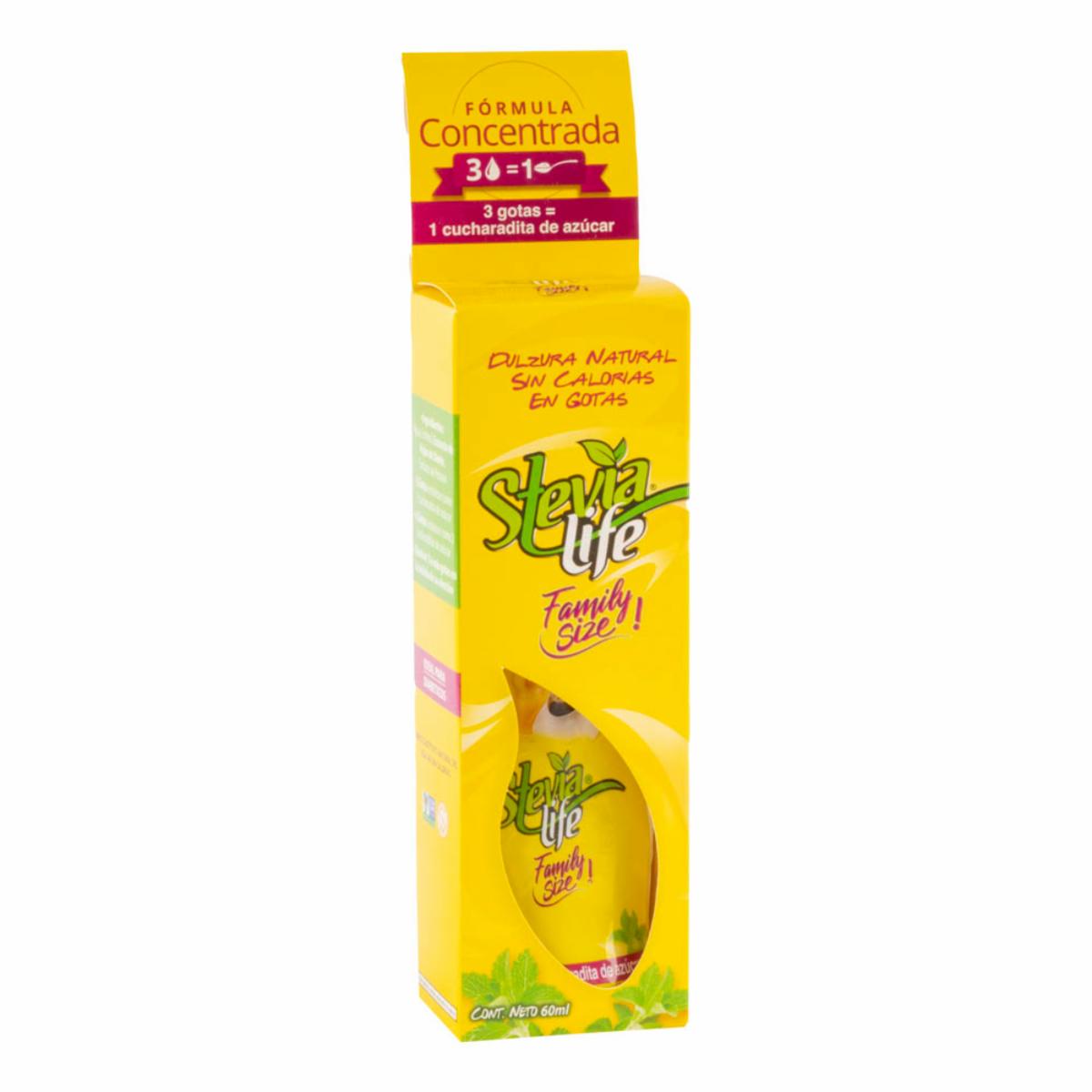 Endulzante Life Family Size STEVIA LIFE 60 ml