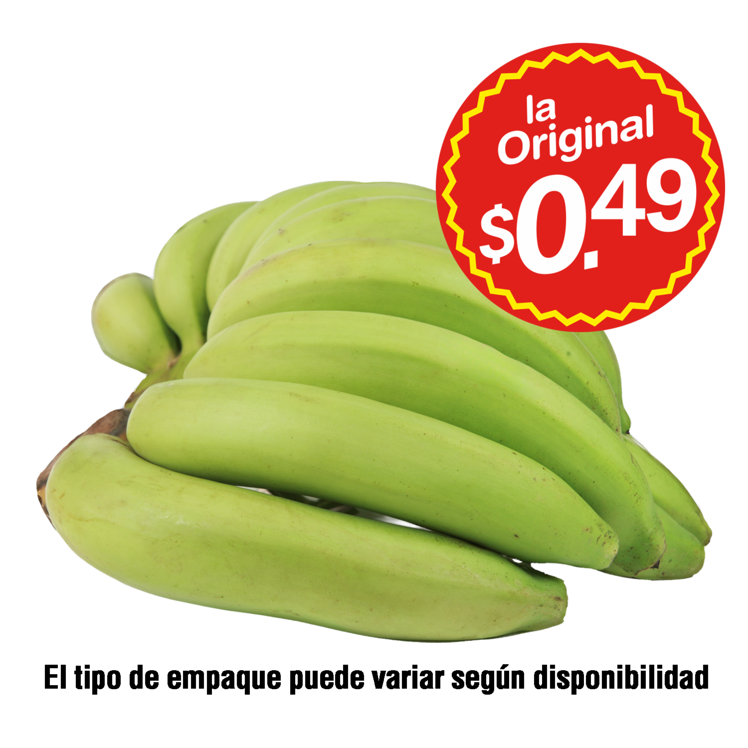Platano Eco CF 0,49 Ctvs.