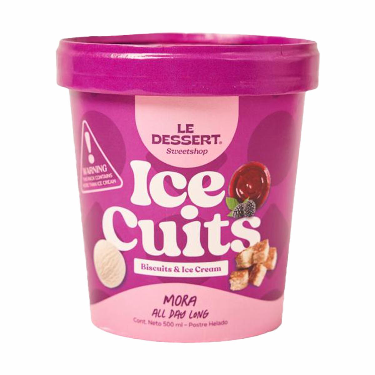 Helado De Mora ICE CUITS 500 Ml