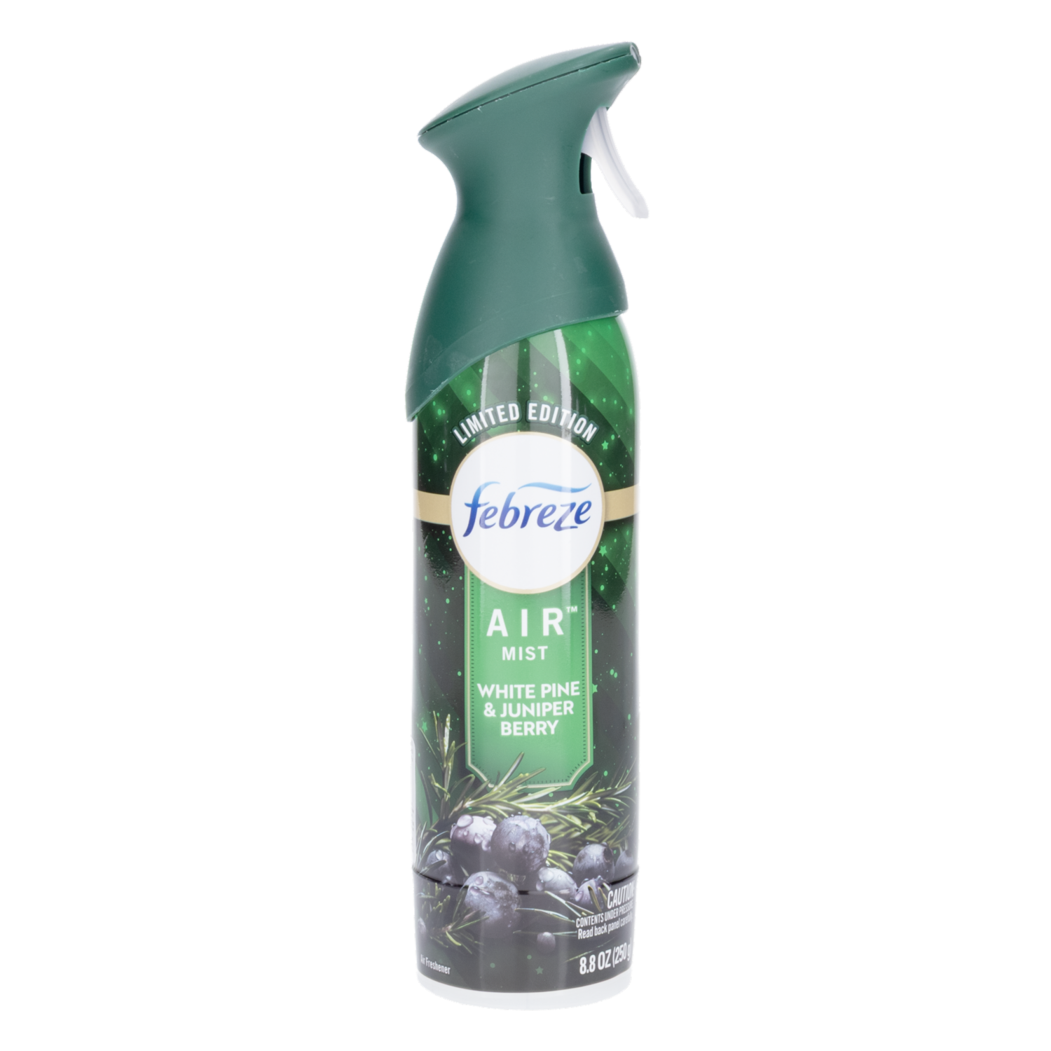 Ambientador En Aerosol Air Mist Fragancia White Pine & Juniper Berry Edición Limitada FEBREZE 250 G