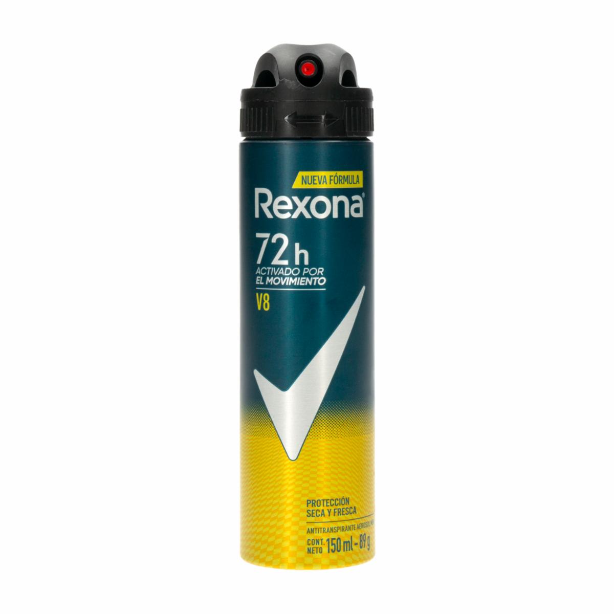 Desodorante En Aerosol Men V8 REXONA 150 ml