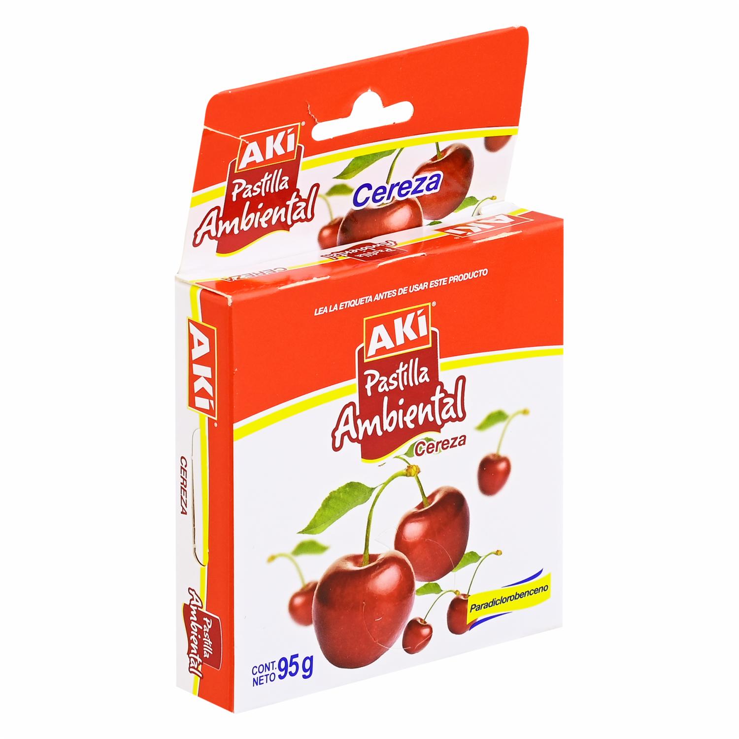 Pastilla Ambiental Cereza AKÍ 95 G