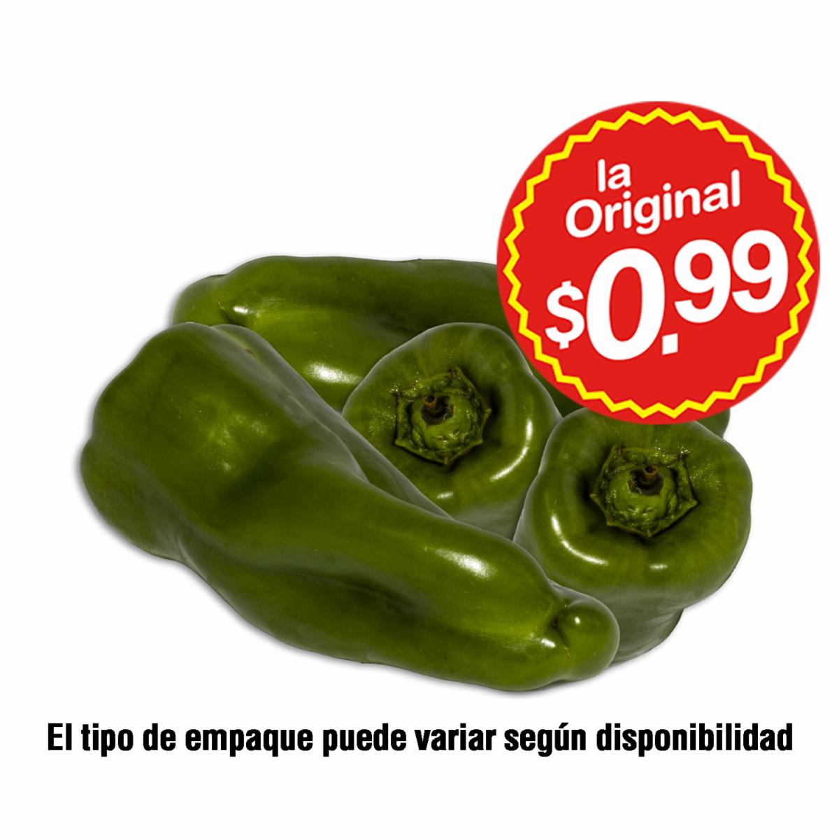Pimiento Verde LA ORIGINAL 800 G