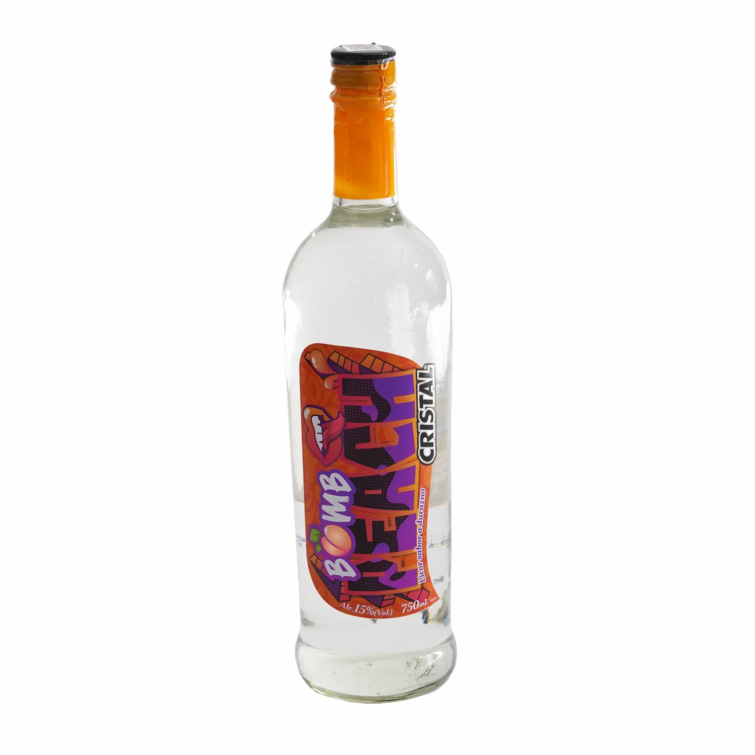 Licor Bomb Peach CRISTAL 750 Ml