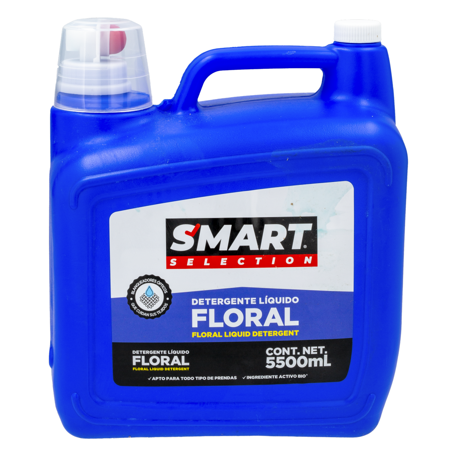 Detergente Líquido Floral SMART SELECTION 5500 Ml
