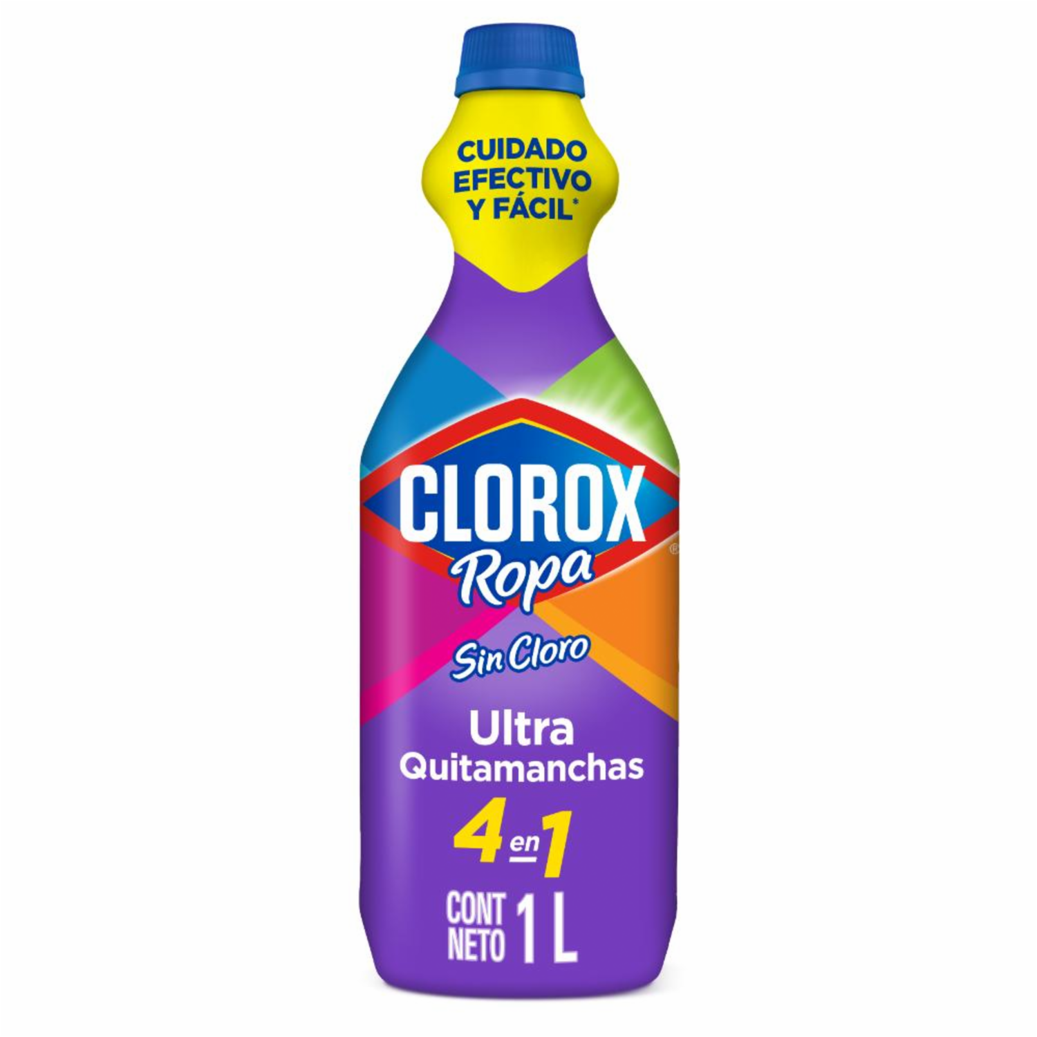 Quitamanchas Líquido Sin Cloro 4 En 1 De Color CLOROX 1 L
