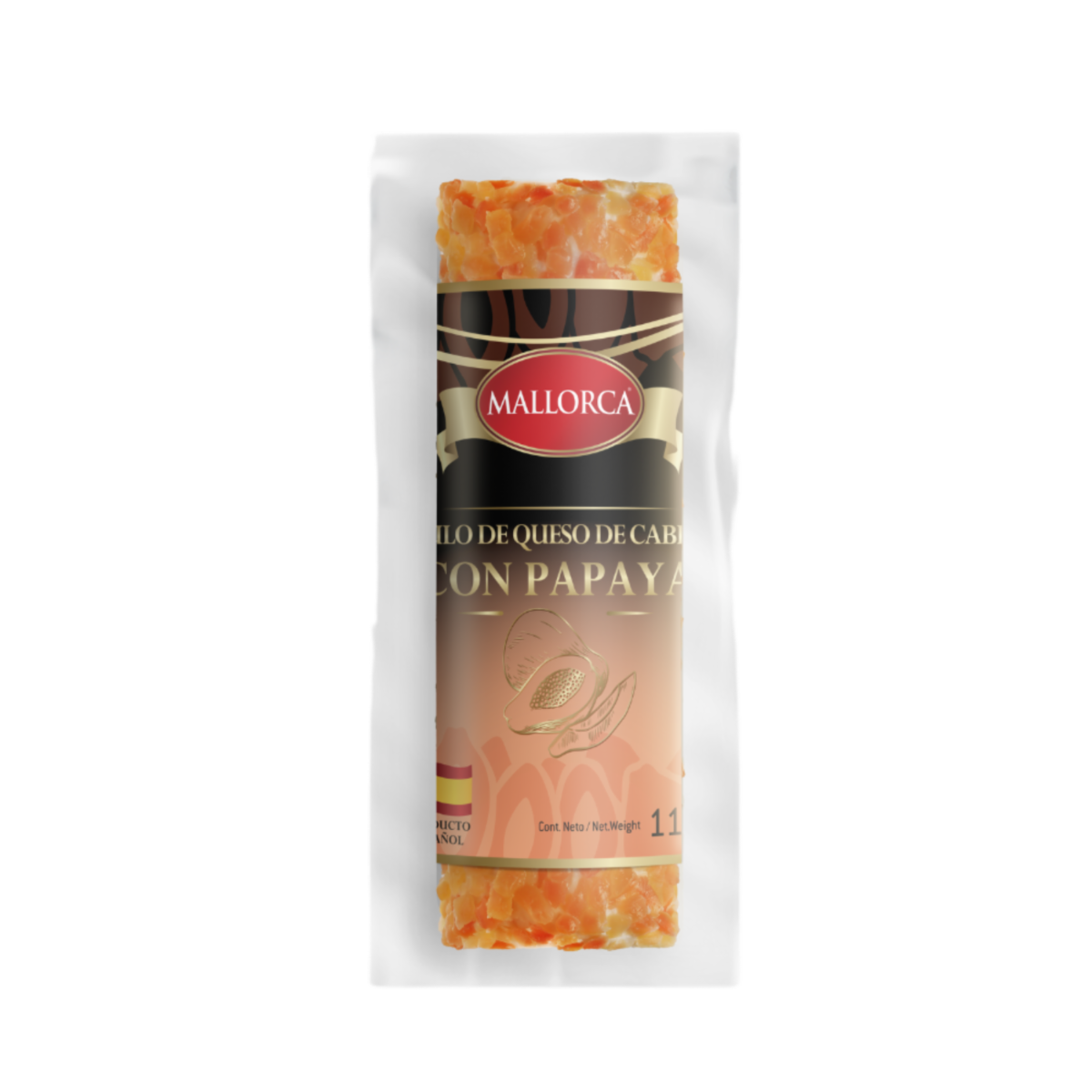 Rulo De Queso De Cabra Con Papaya MALLORCA 110 G