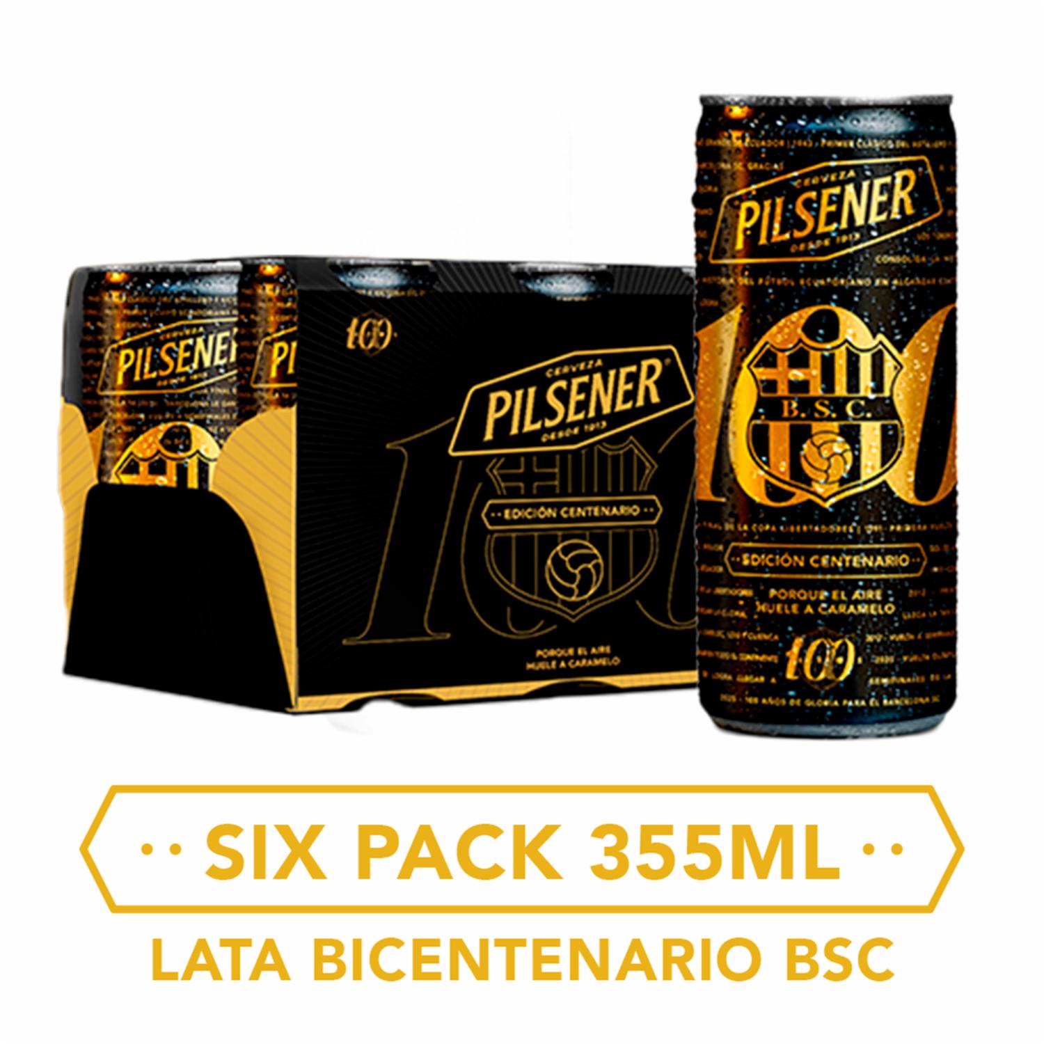 Cerveza Caramelo Edición Centenario BSC PILSENER 6X355Ml