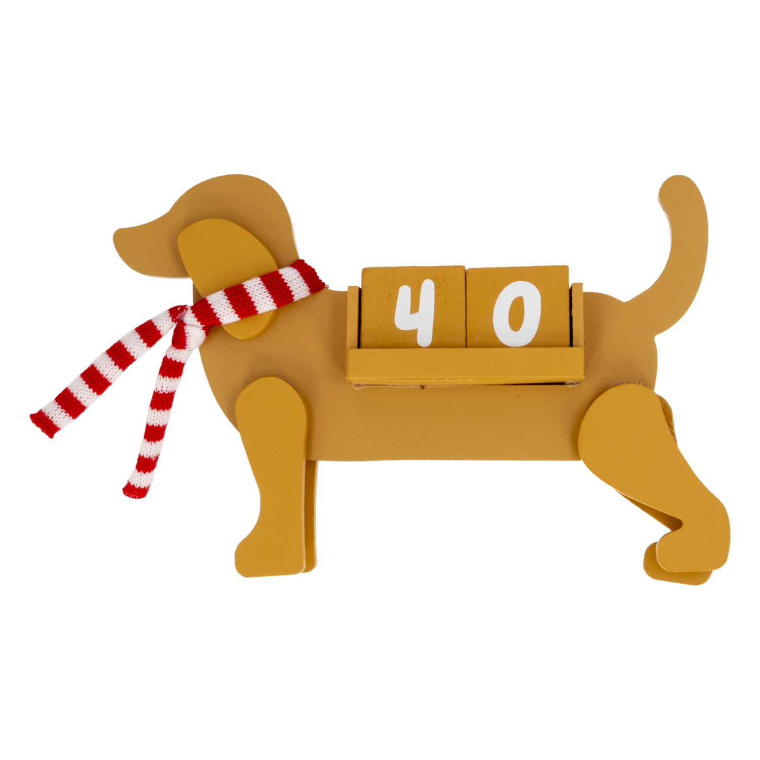 Calendario Figura Perro Navideño JOY Unidad